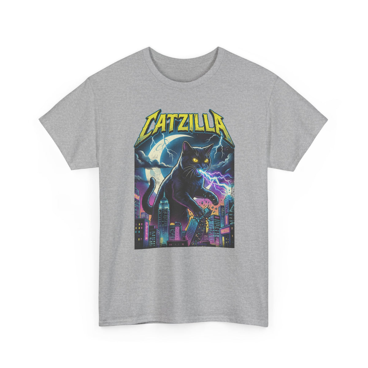Cat Attack T-Shirt — Funny Graphic Cat Tee