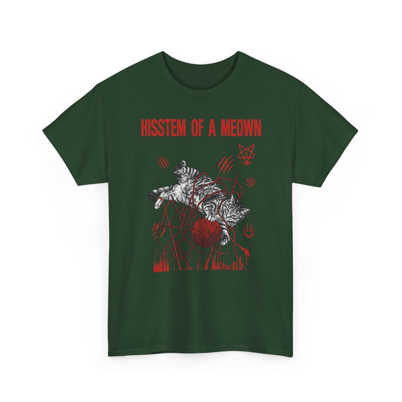 Hissten Of A Meown T-Shirt — Funny Cat Pun Tee