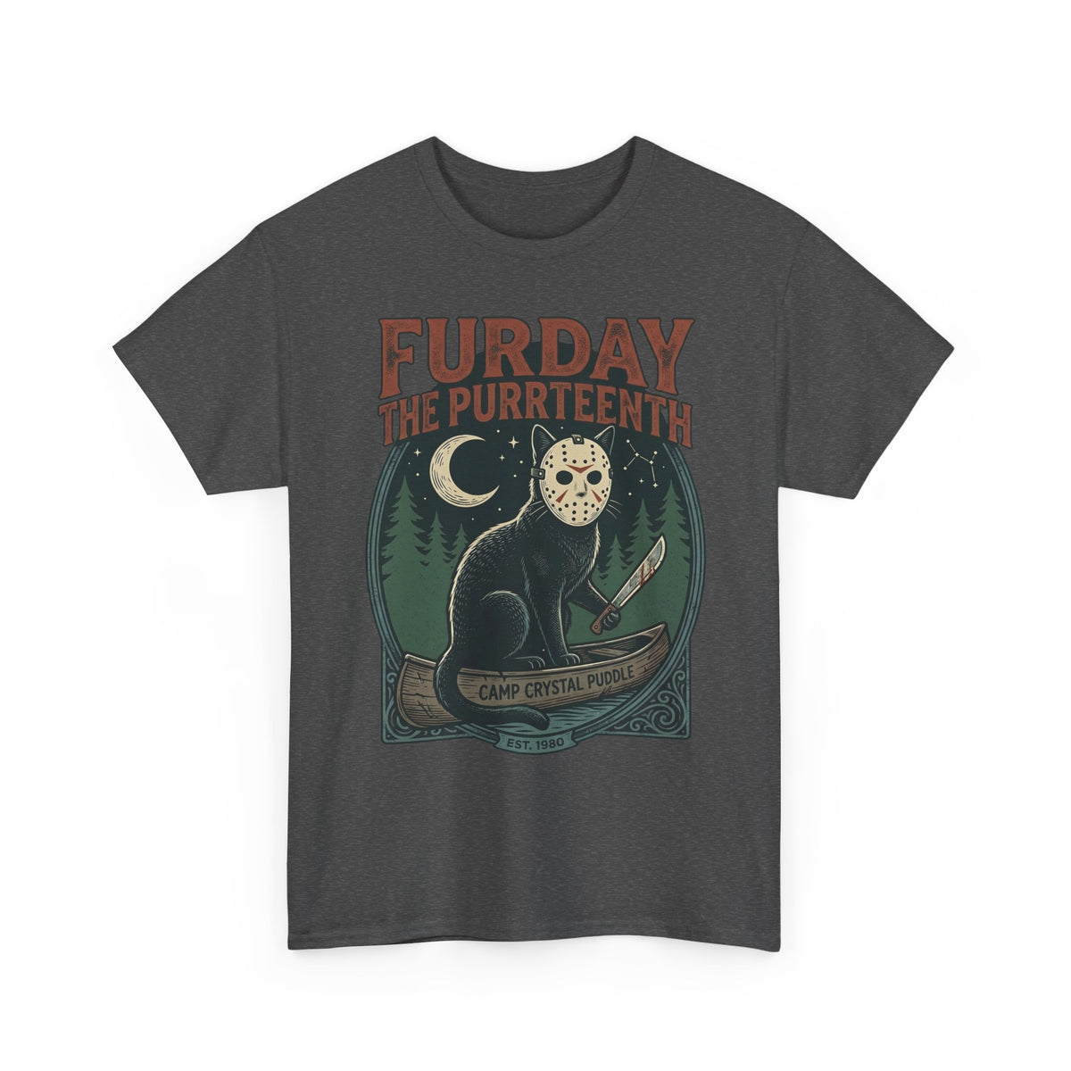 Horror Cat "Furday the Purrteenth" T-Shirt