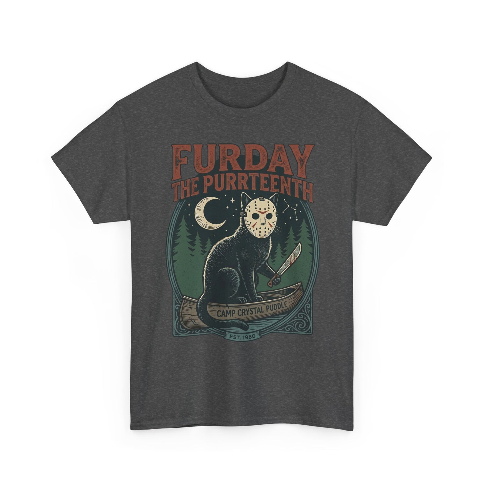 Horror Cat "Furday the Purrteenth" T-Shirt