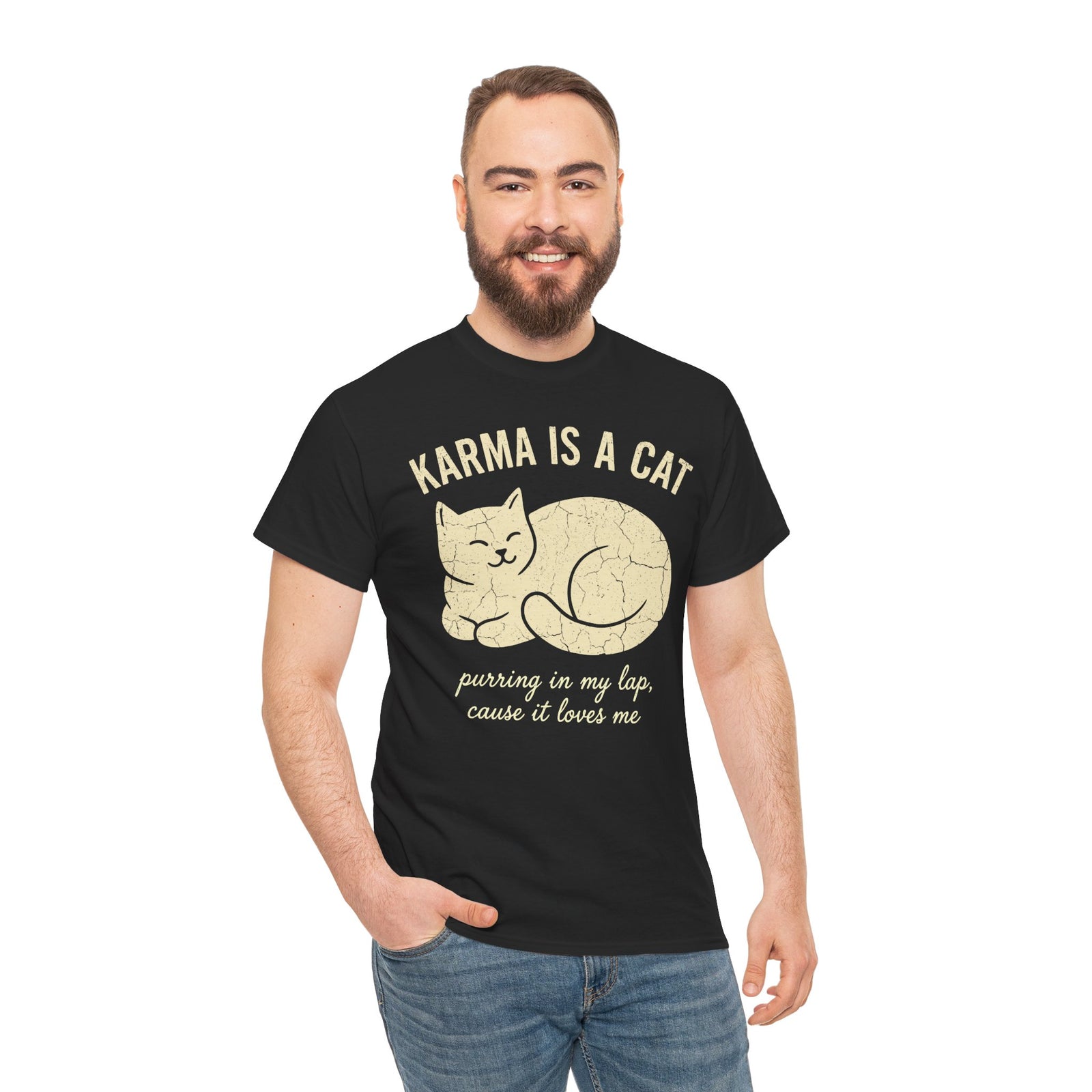 Karma Is A Cat T-Shirt