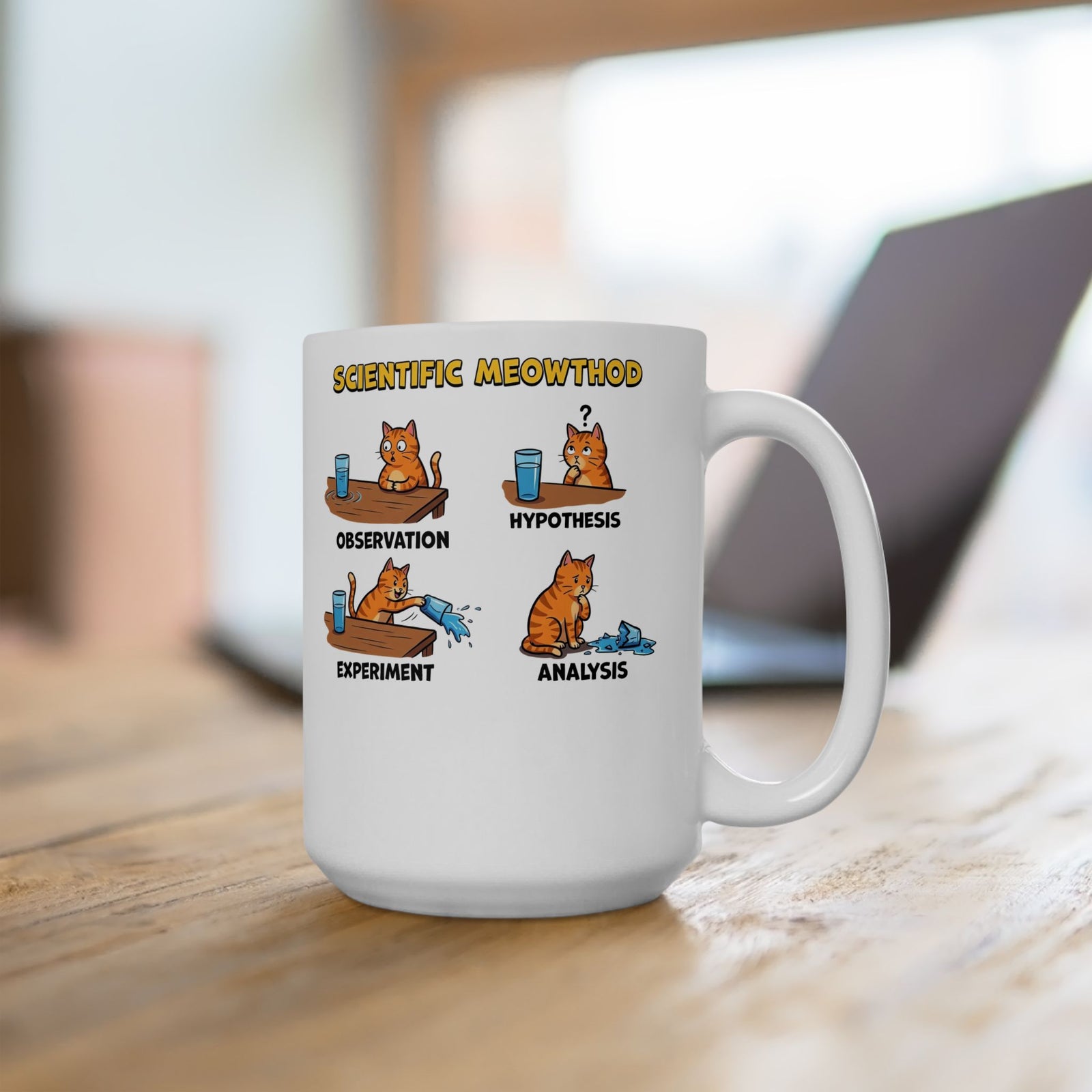 Scientific Meowthod Ceramic Mug