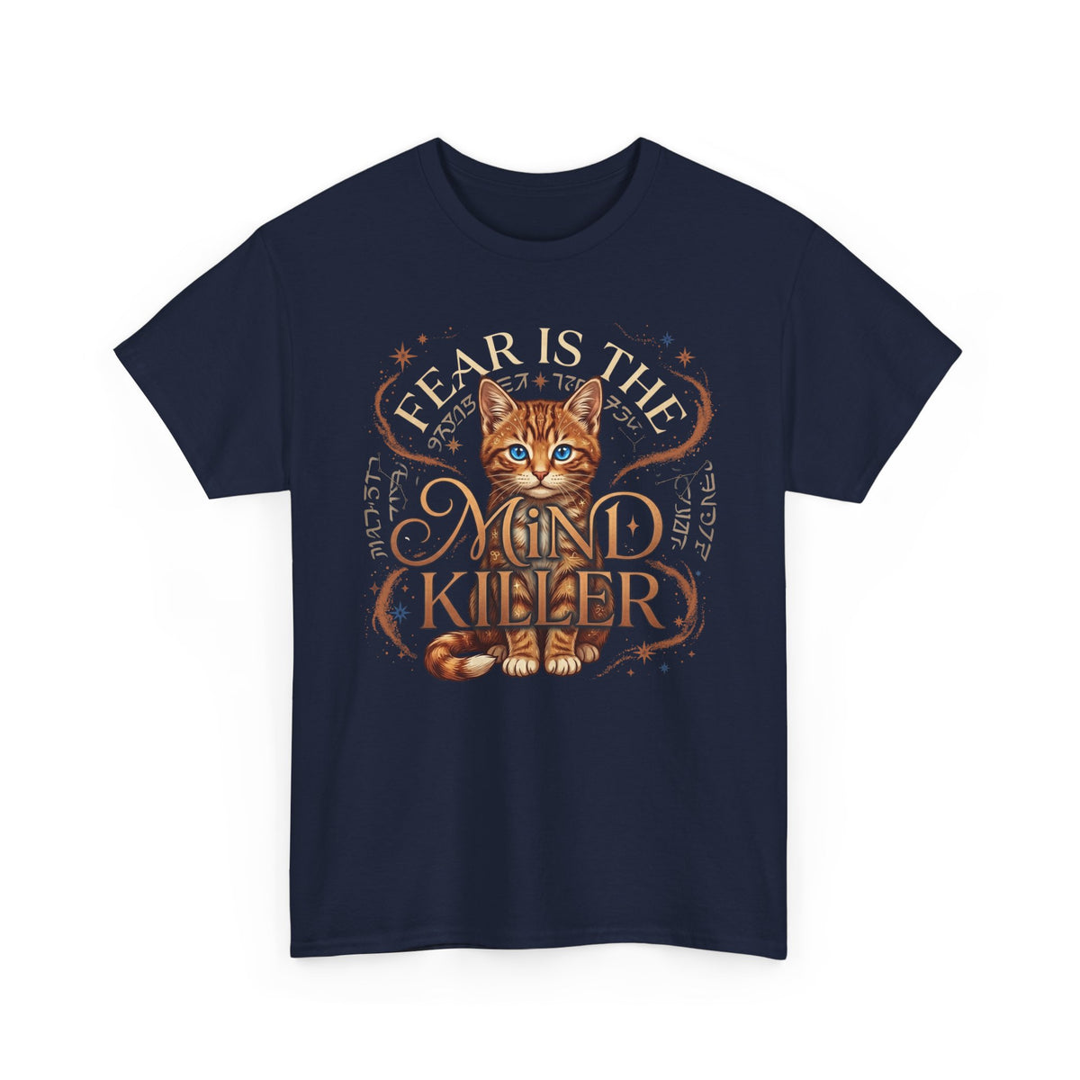 Cute Cat "Fear Is the Mind Killer" T-Shirt