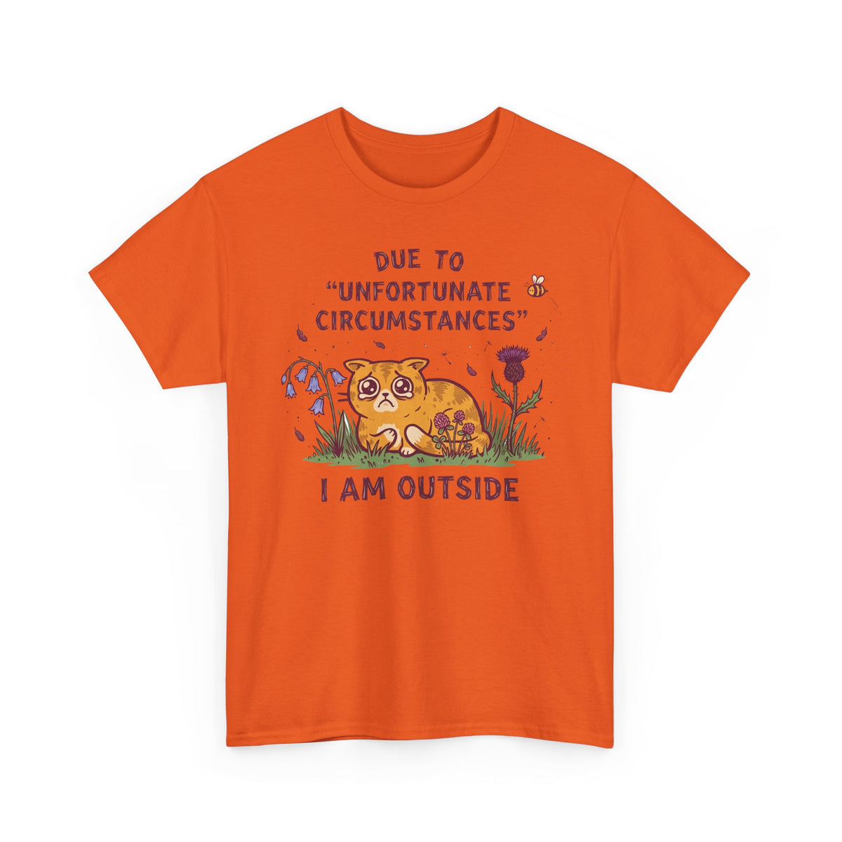 I'm Outside Funny Cat T-Shirt