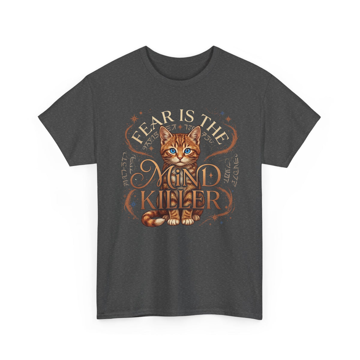 Cute Cat "Fear Is the Mind Killer" T-Shirt
