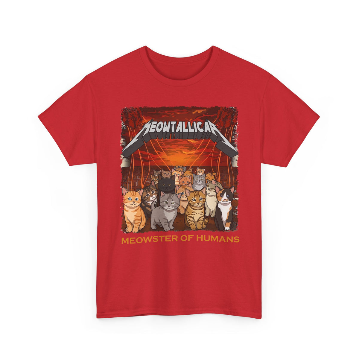 Meowster of Humans Cat T-Shirt