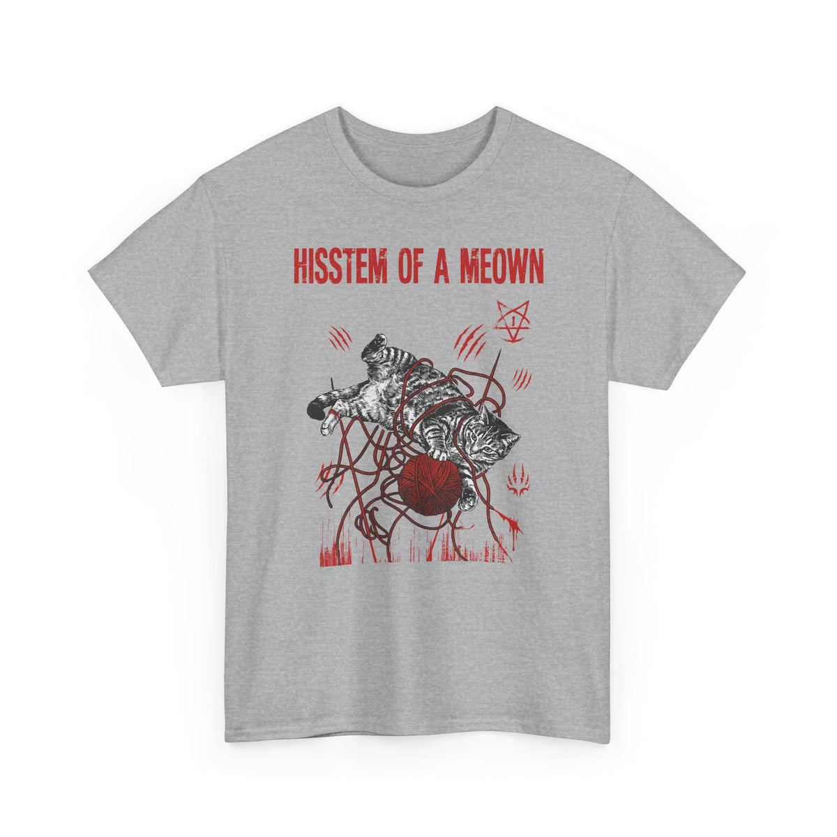 Hissten Of A Meown T-Shirt — Funny Cat Pun Tee