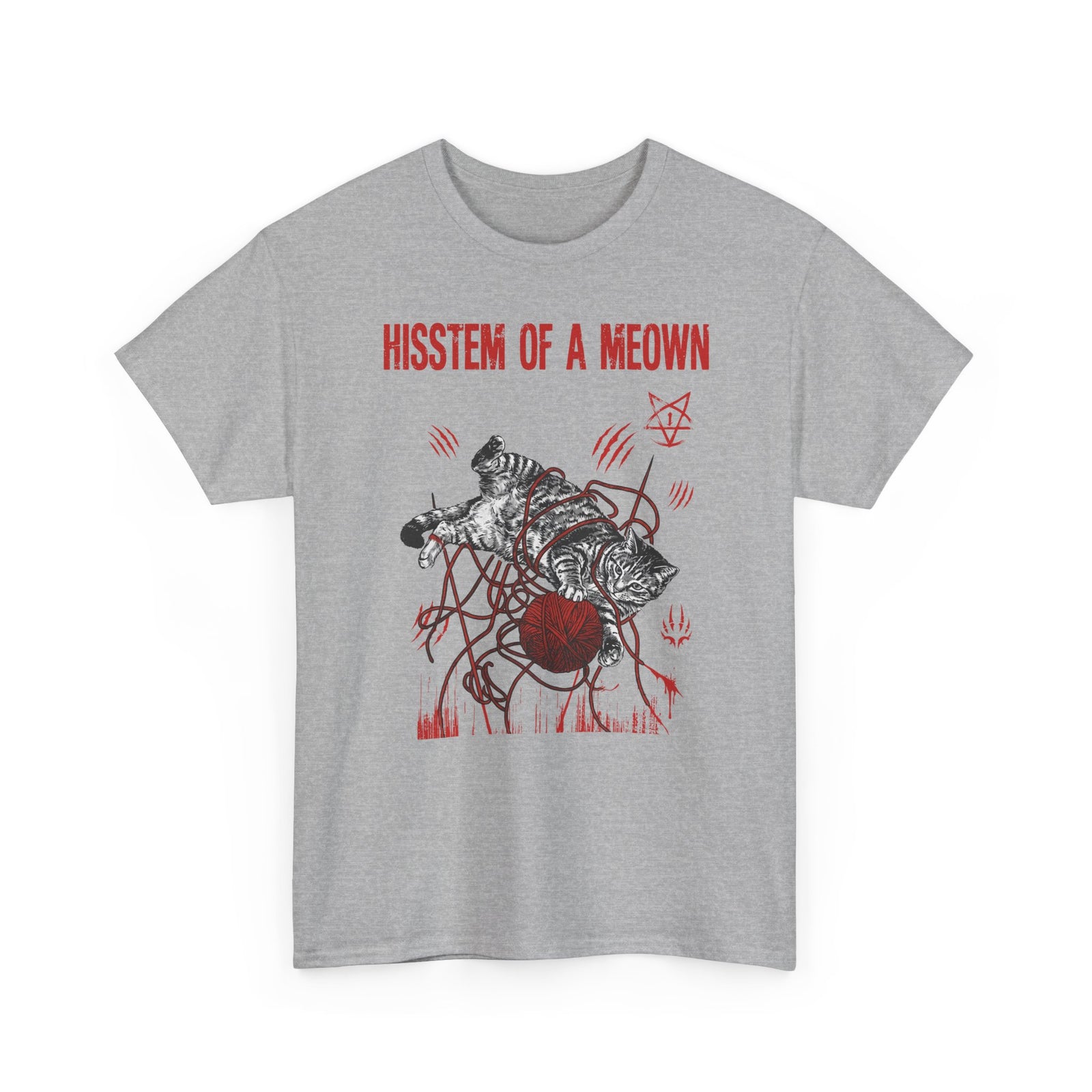 Hissten Of A Meown T-Shirt — Funny Cat Pun Tee