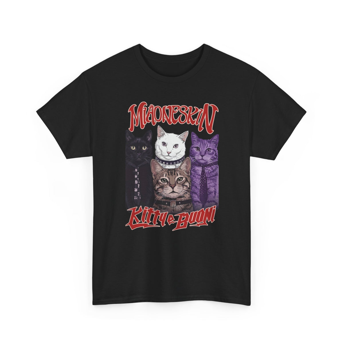 MIAONESKIN Kitty e Buon T-Shirt