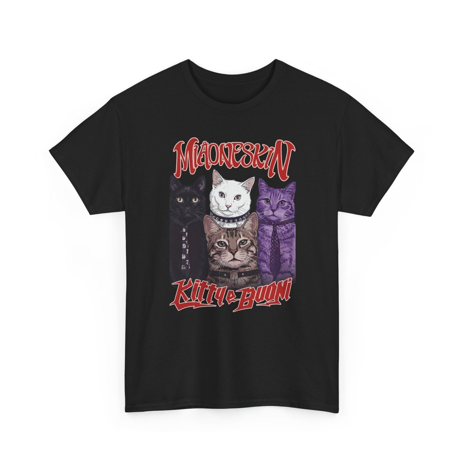 MIAONESKIN Kitty e Buon T-Shirt