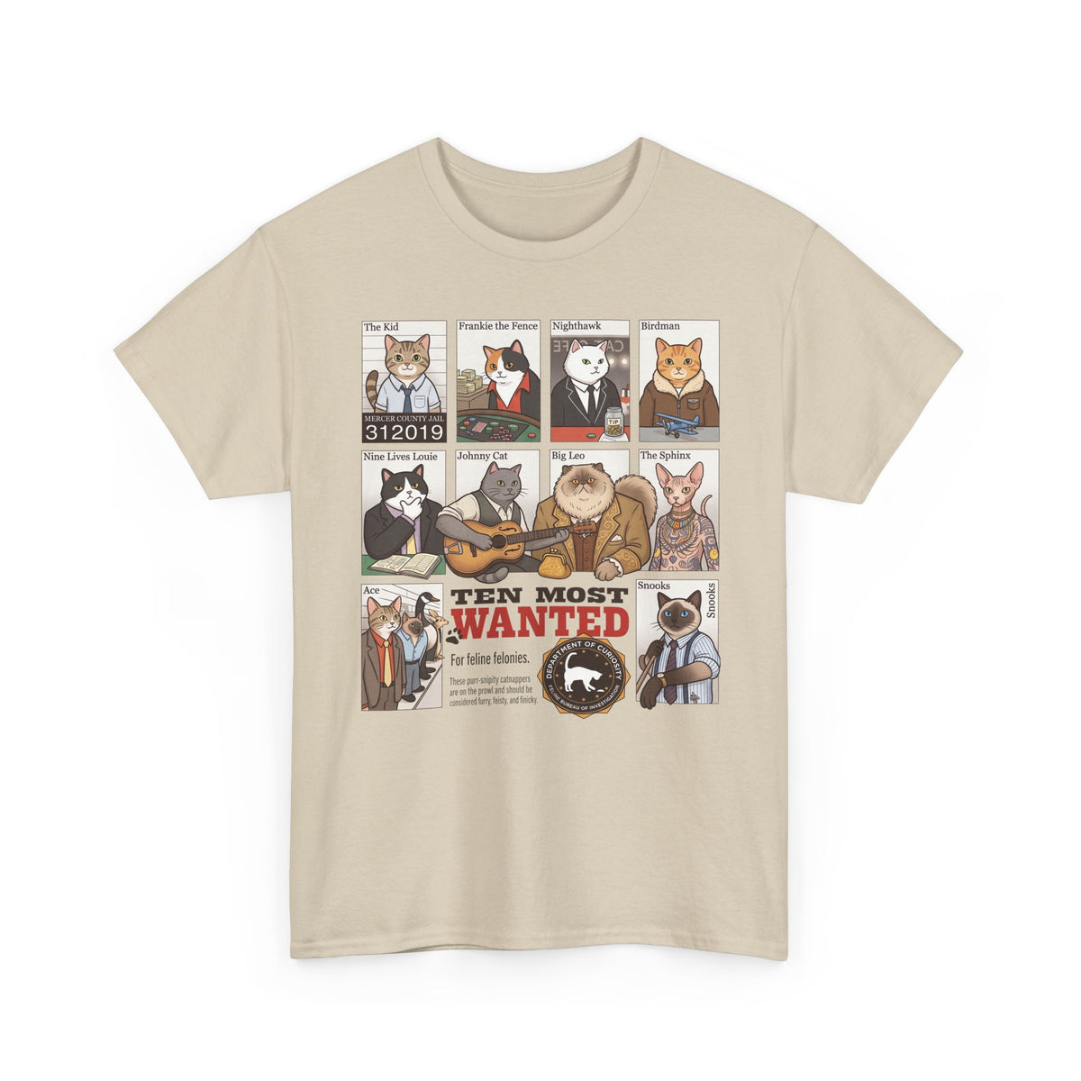Cats Wanted T-Shirt — Funny Cat Lover Tee