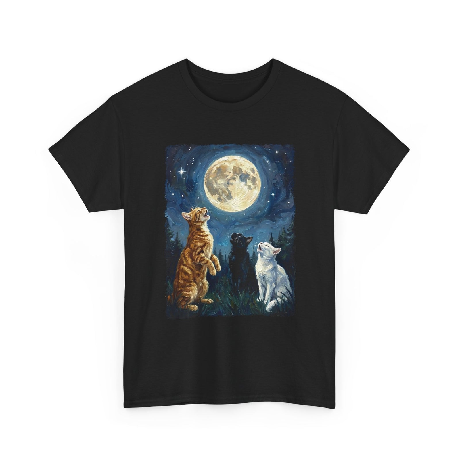 Cats Howling at the Moon T-Shirt