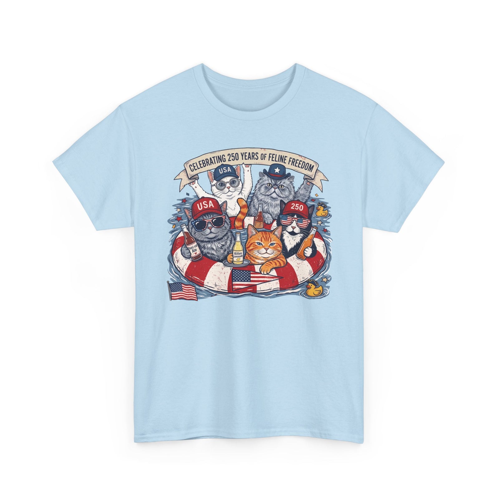 250 Years of Feline Freedom T-Shirt