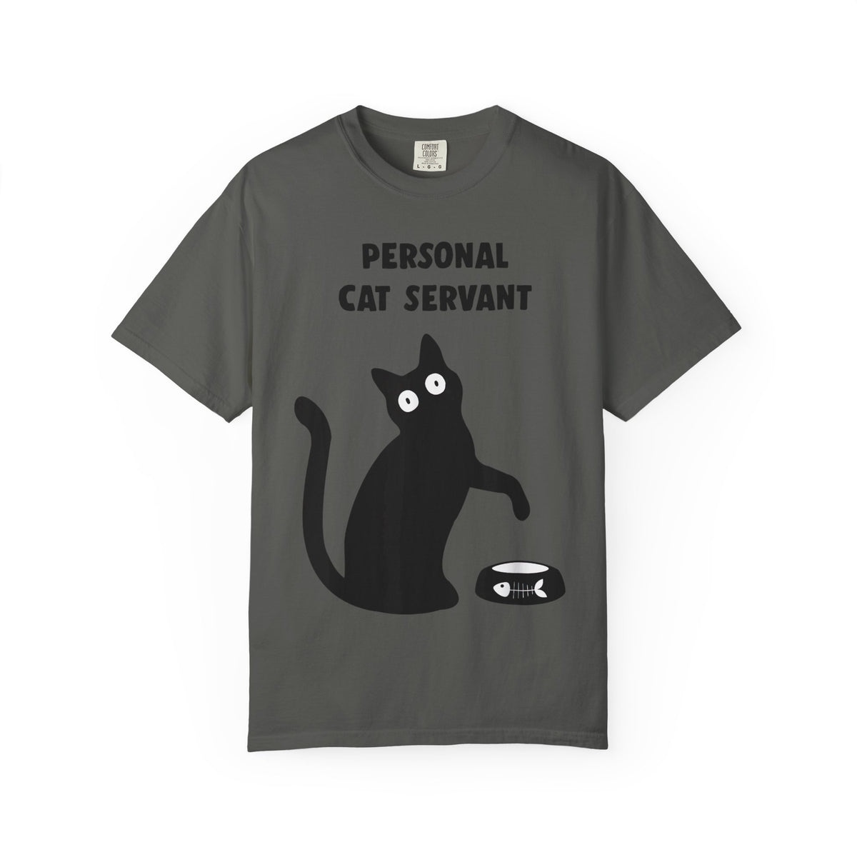 Personal Cat Servant T-Shirt — Funny Cat Lover Tee