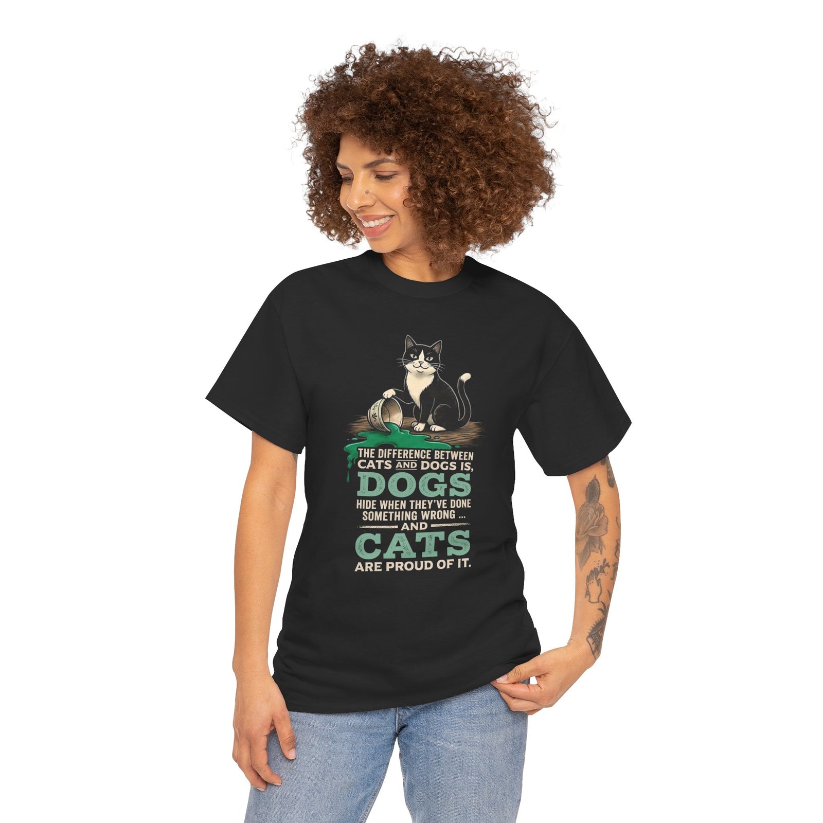 Cats Aren't Guilty T-Shirt — Funny Cat Lover Tee