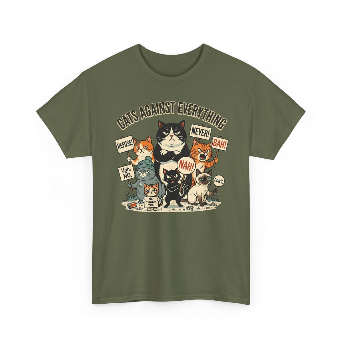 Cats Against Everything T-Shirt
