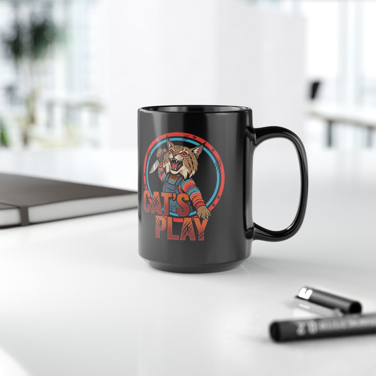 Cat's Play Killer Cat Unisex Mug