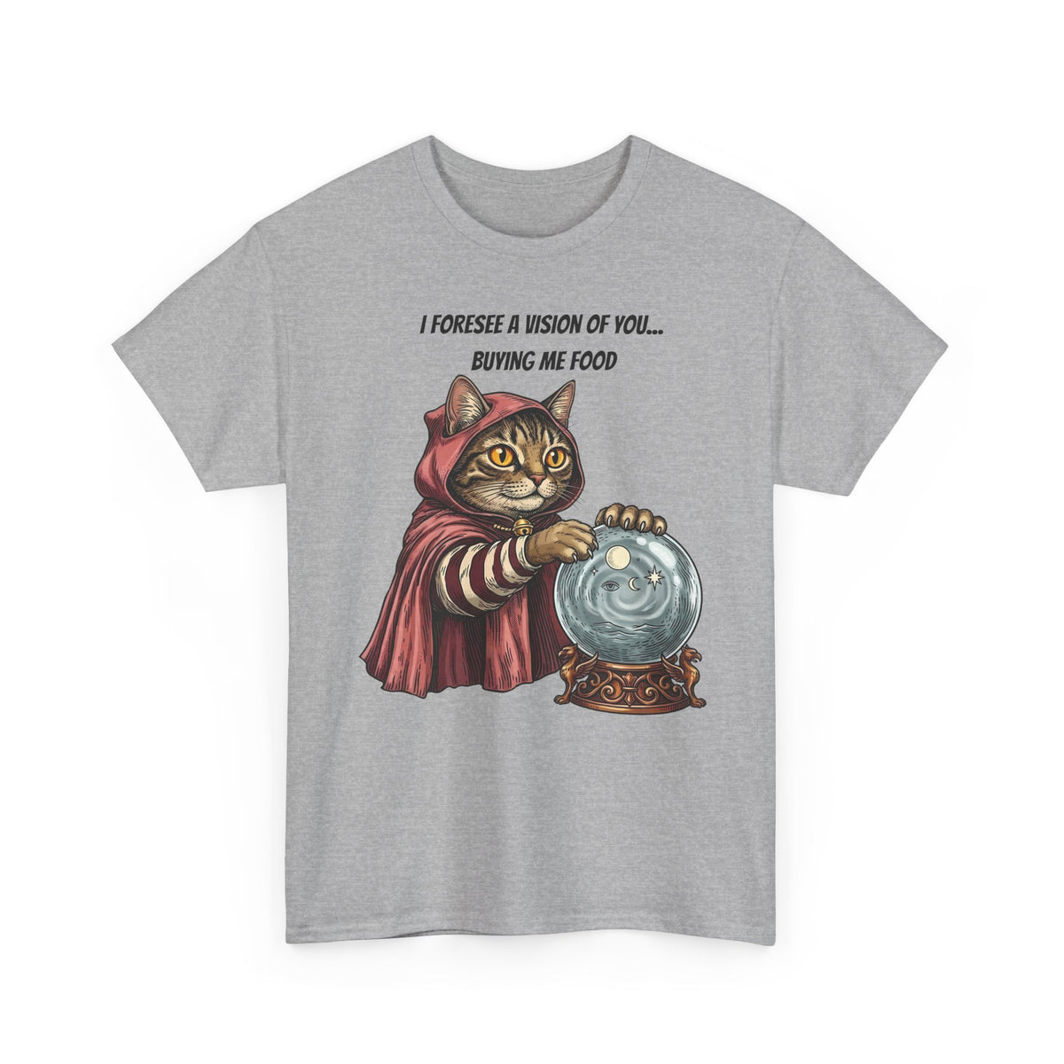 Cats Foresee A Vision Of You Buying Them Food T-Shirt