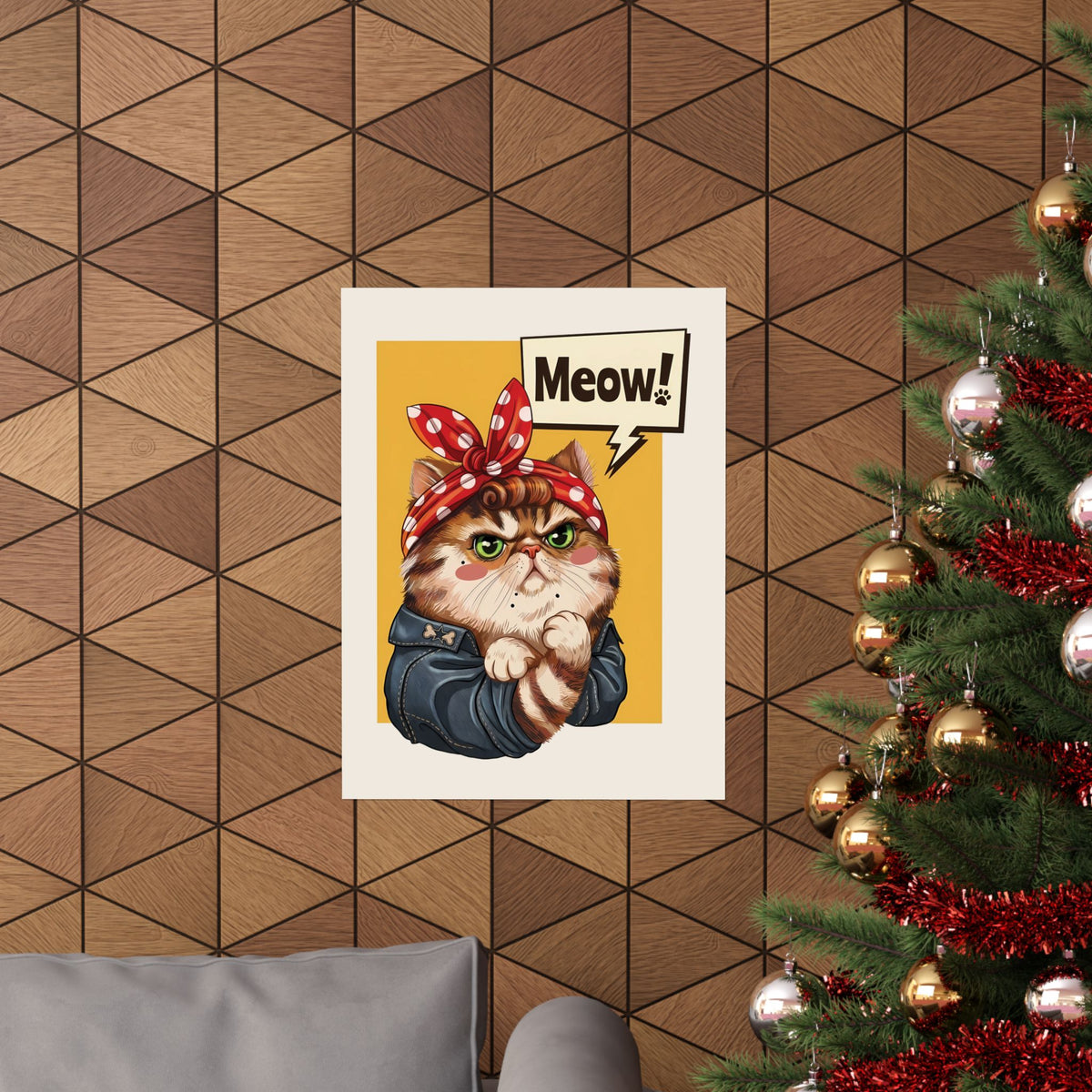 The Feminist Cat Poster