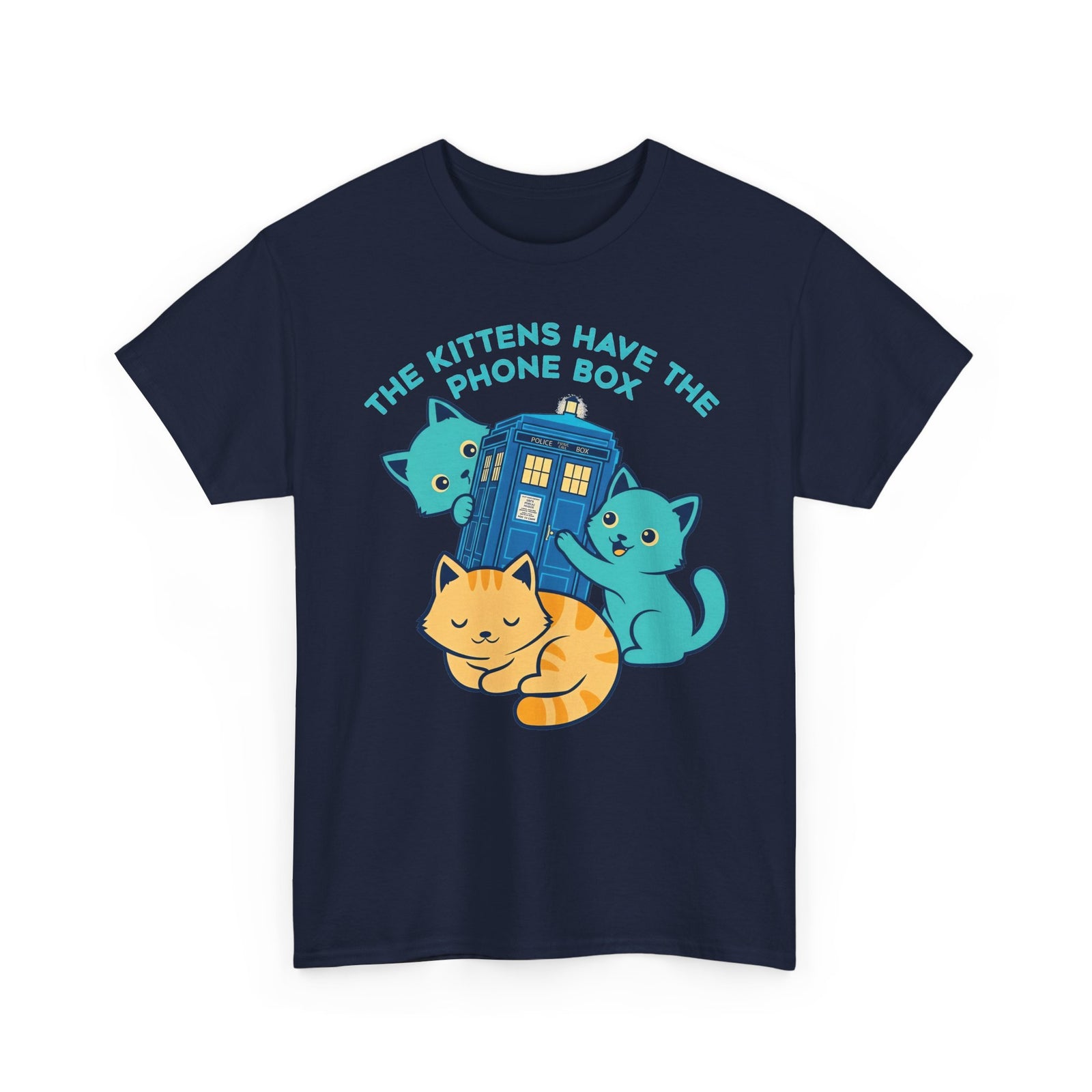 Kittens Have the Phone Box T-Shirt