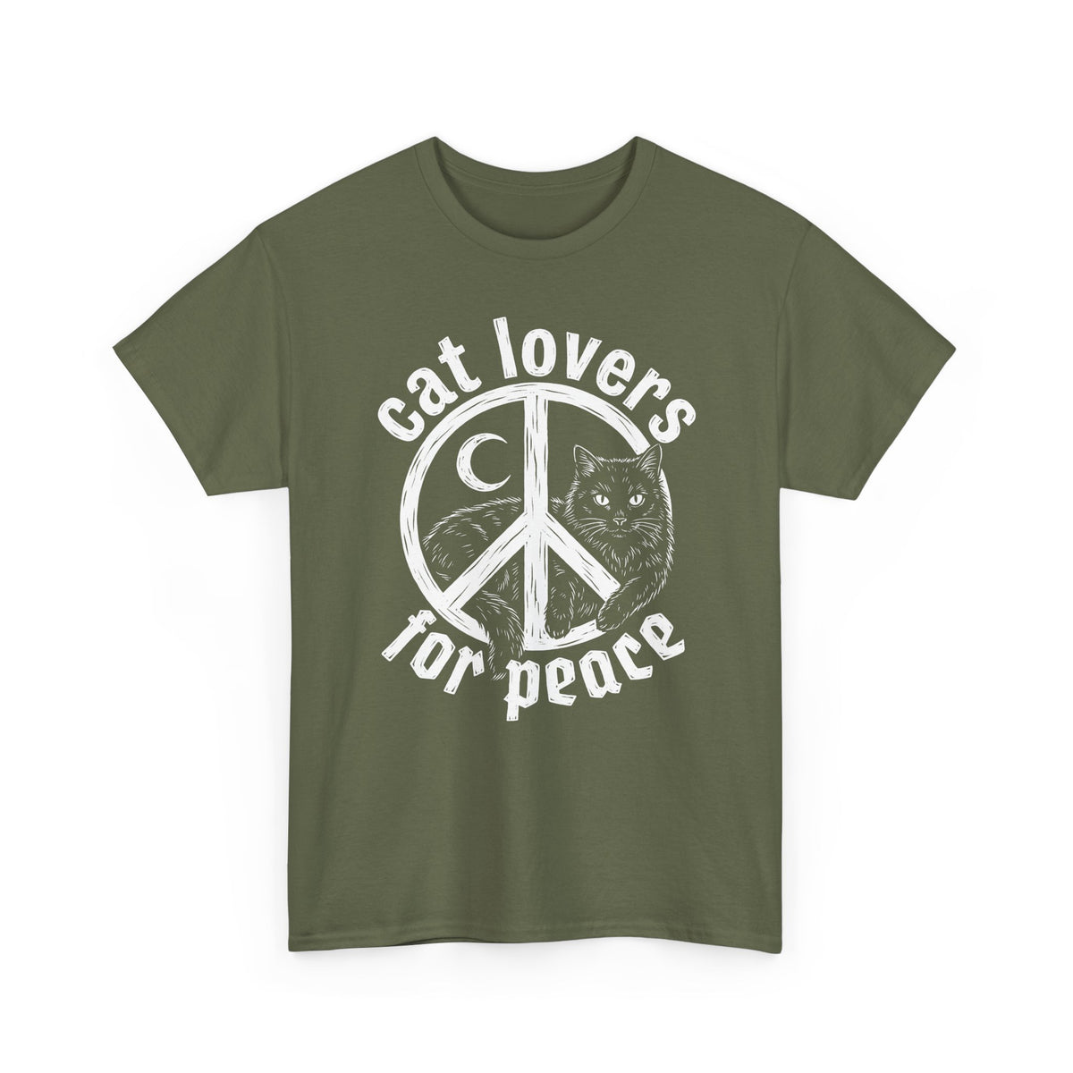 Cat Lovers For Peace T-Shirt