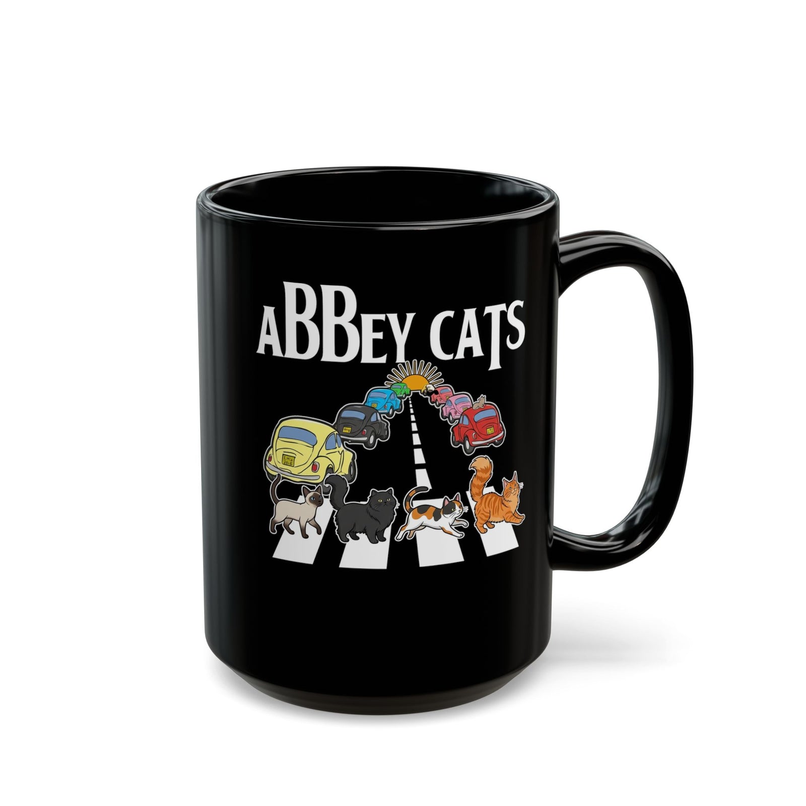 Cats Parody Mug Abbey Cats