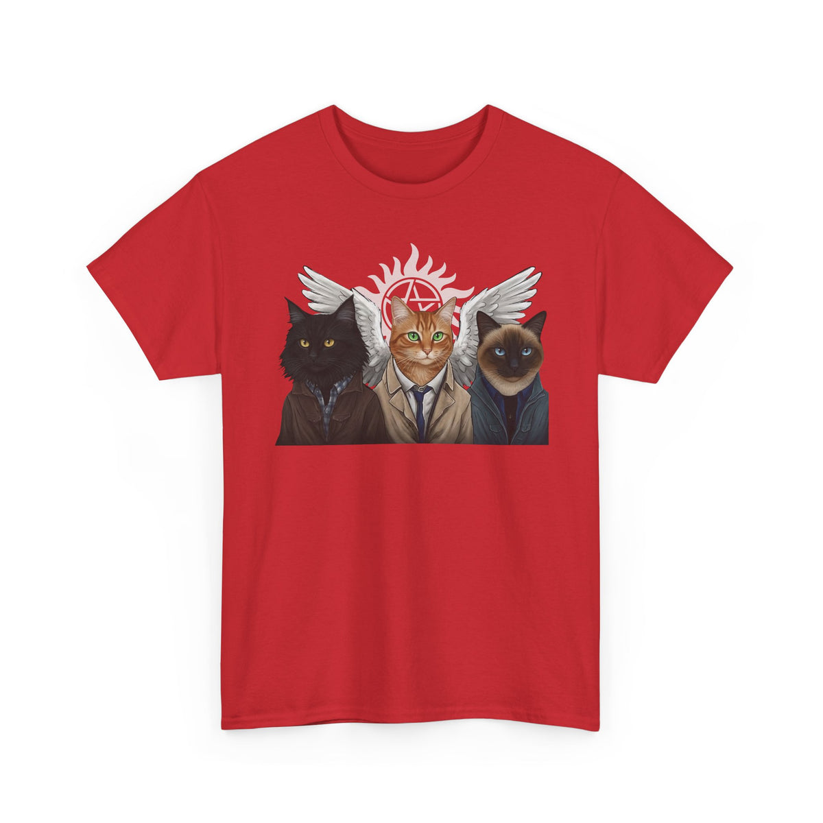 SuperCat Supernatural Cat T-Shirt — Mystical Cat Graphic Tee