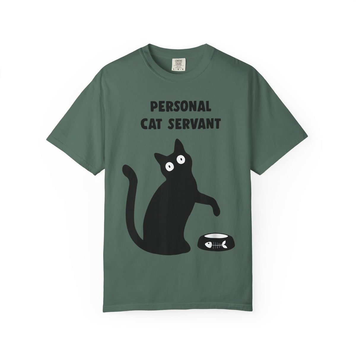 Personal Cat Servant T-Shirt — Funny Cat Lover Tee