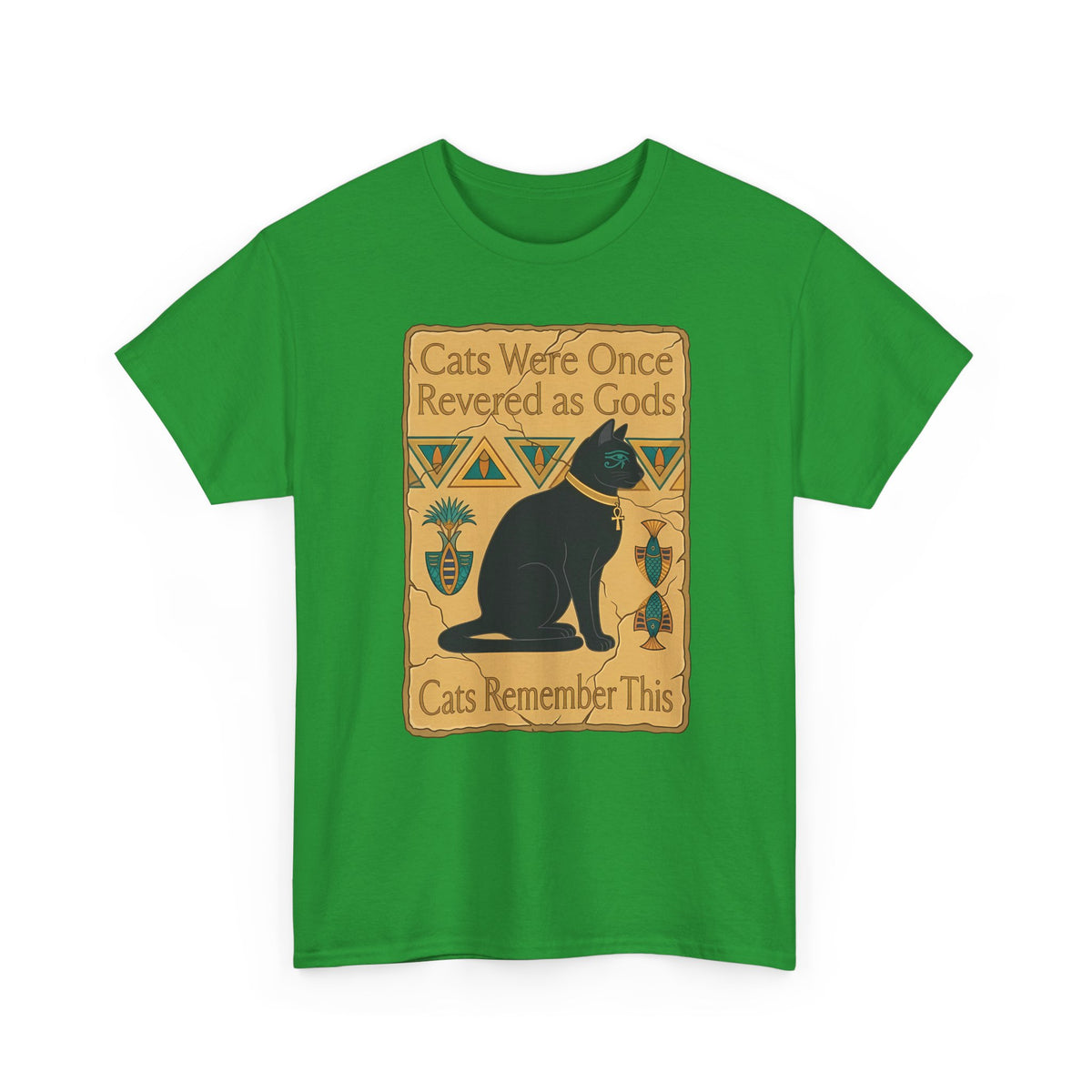 Cats Were Once Revered As Gods Tee — Funny Cat Quote T-Shirt for Cat Lovers