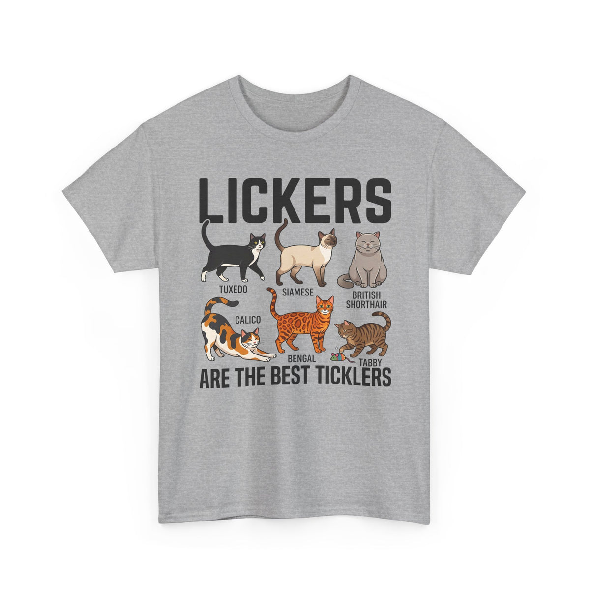Cats Lickers T-Shirt Funny Cat Lover Tee