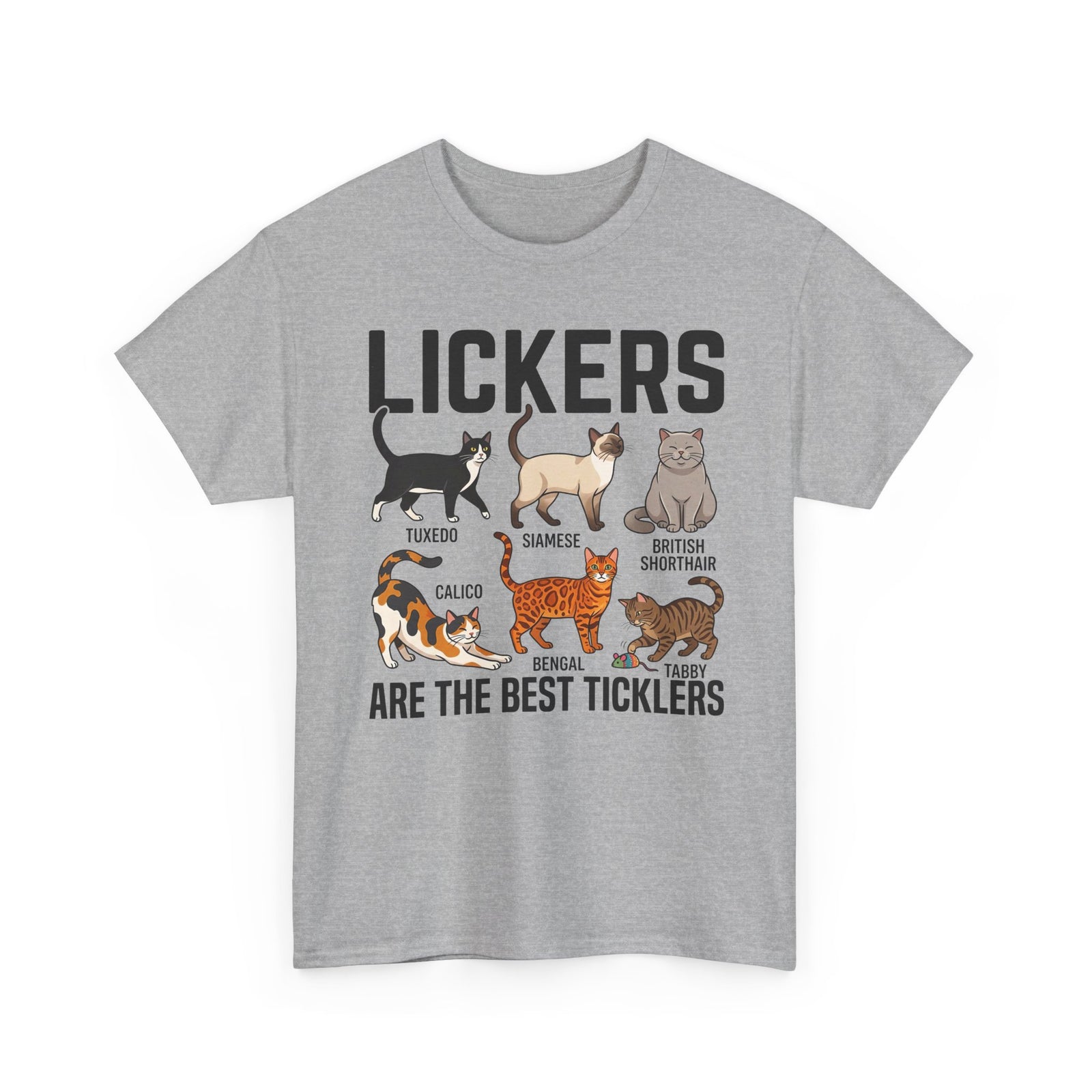 Cats Lickers T-Shirt Funny Cat Lover Tee