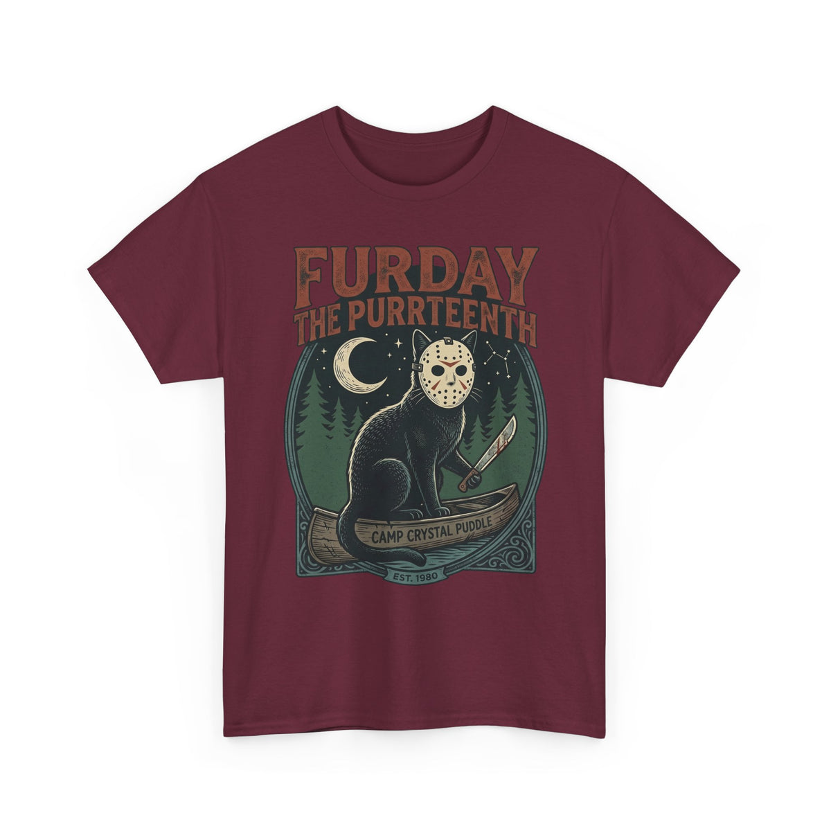 Horror Cat "Furday the Purrteenth" T-Shirt