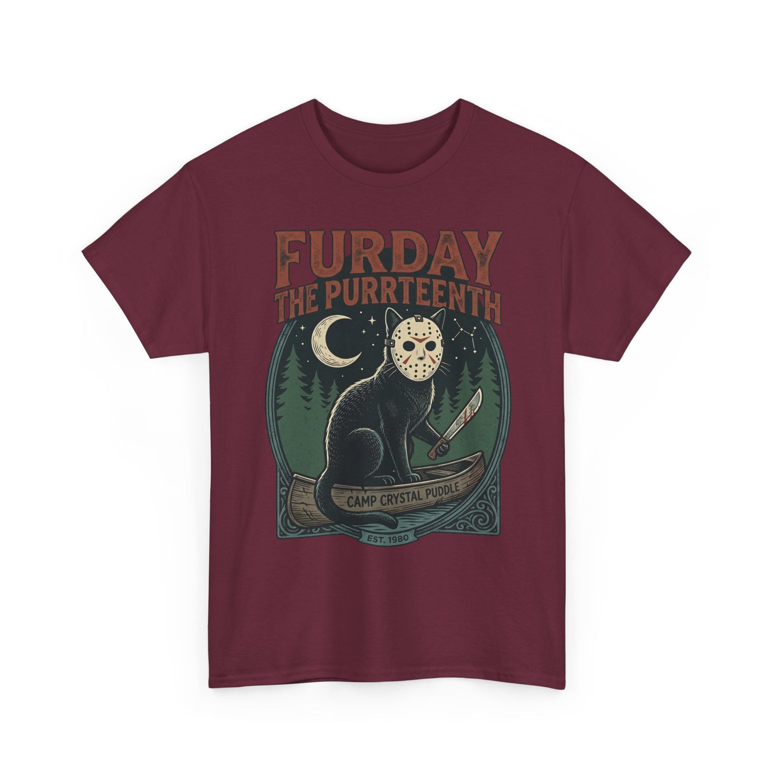 Horror Cat "Furday the Purrteenth" T-Shirt