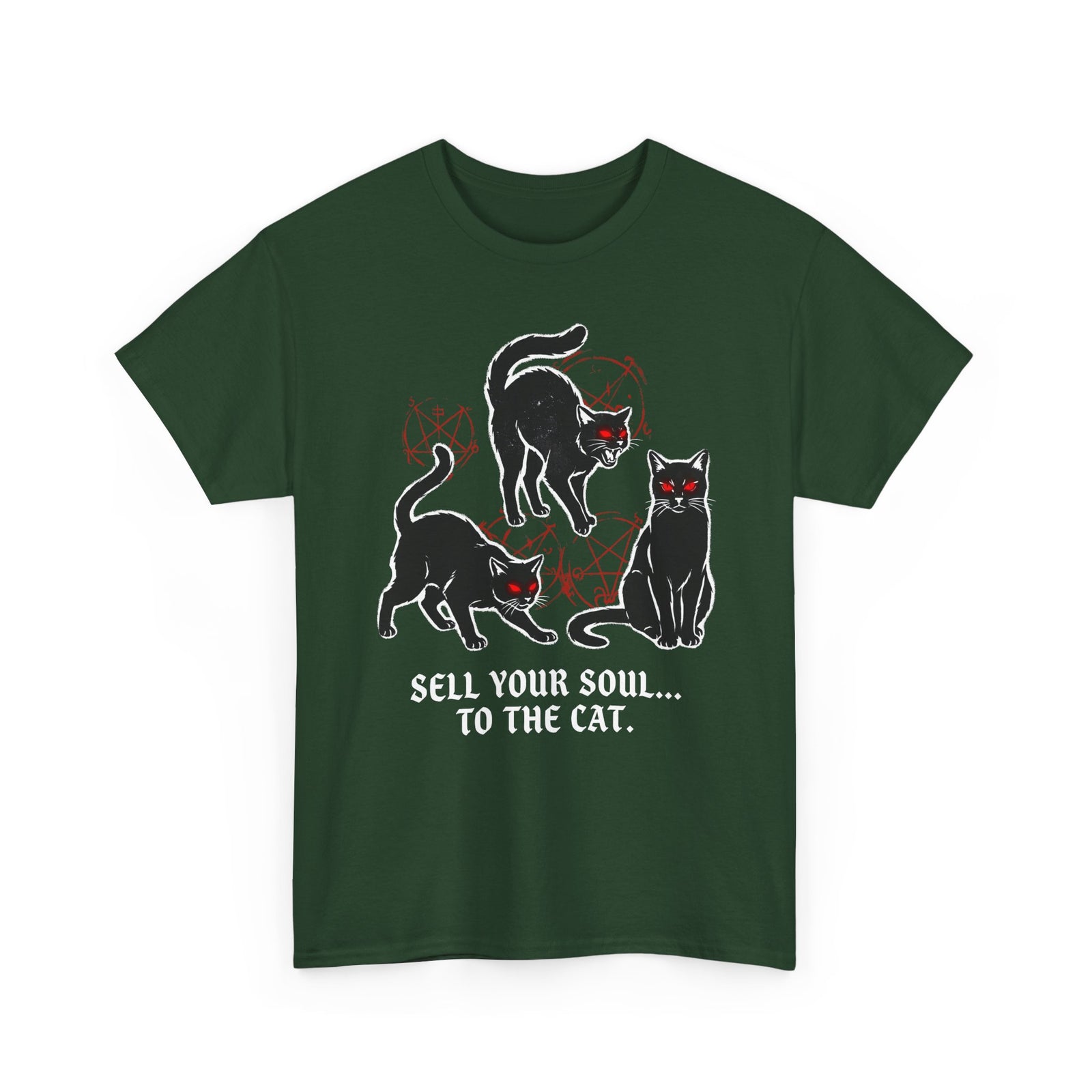 Sell Your Soul To The Cat T-Shirt — Funny Cat Lover Tee