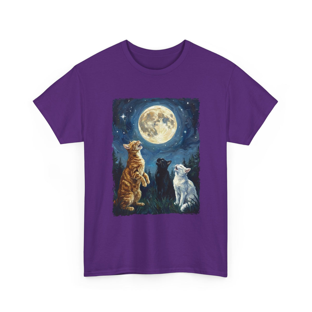 Cats Howling at the Moon T-Shirt