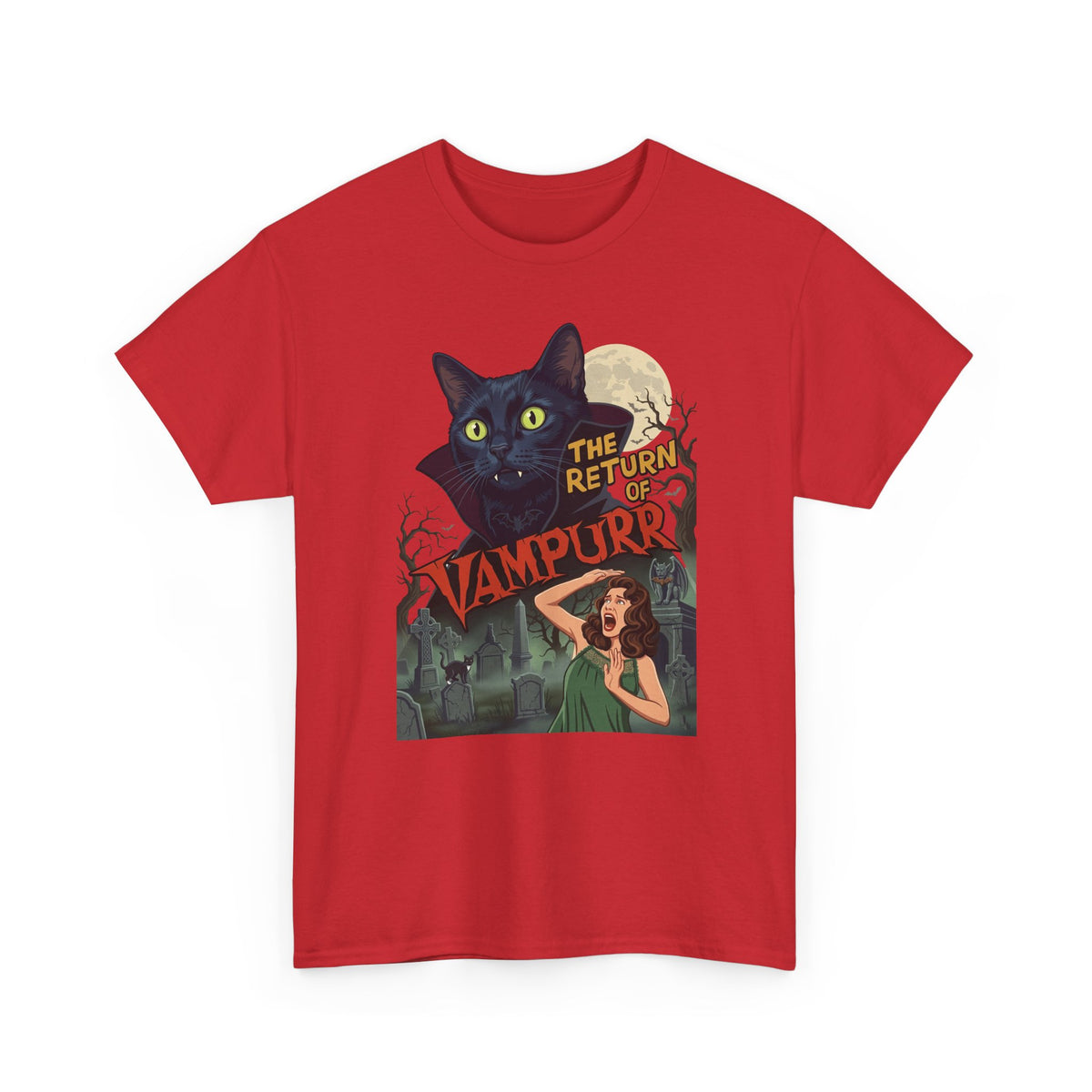 Vampurrr Cats 'The Return of Vampurrr' T-Shirt