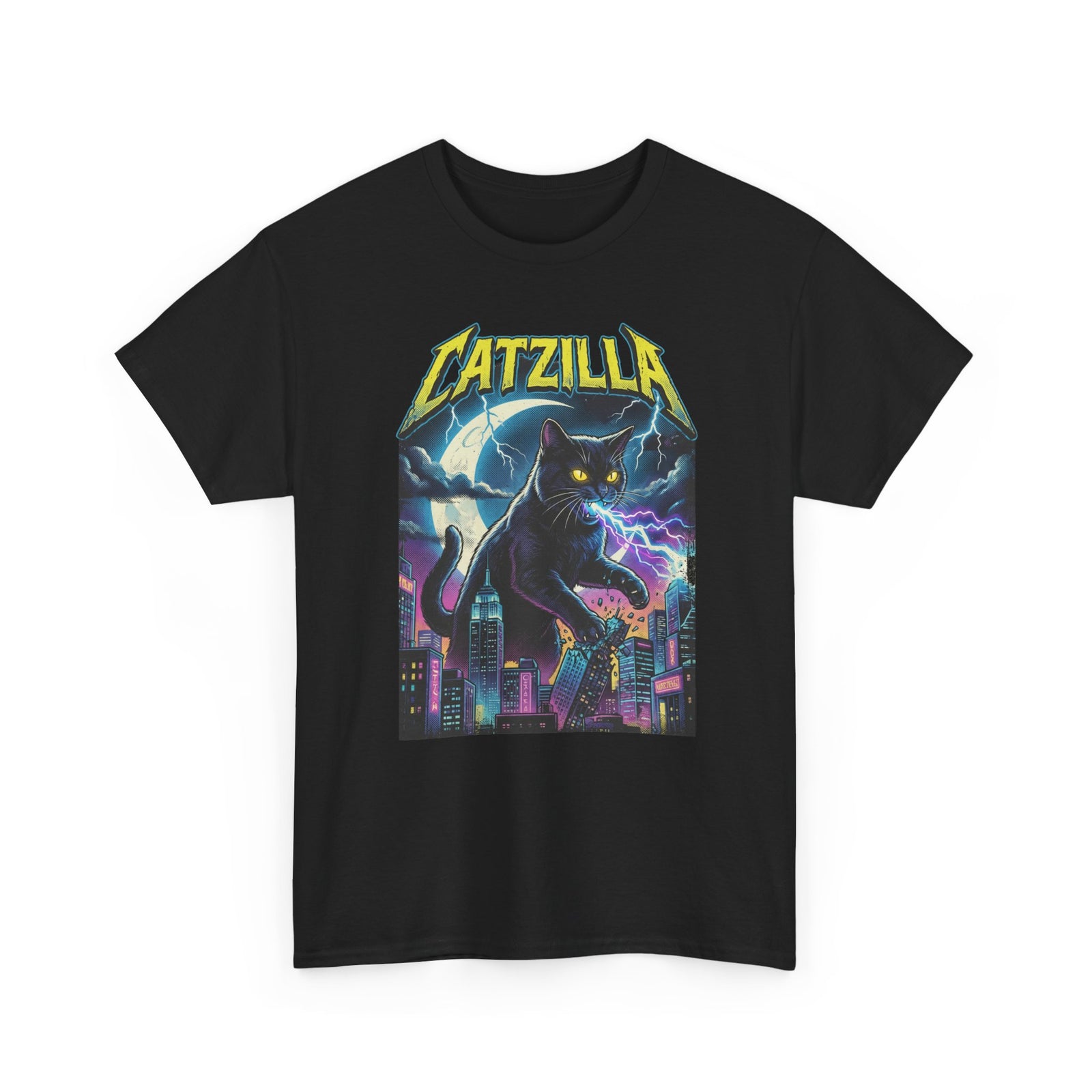 Cat Attack T-Shirt — Funny Graphic Cat Tee