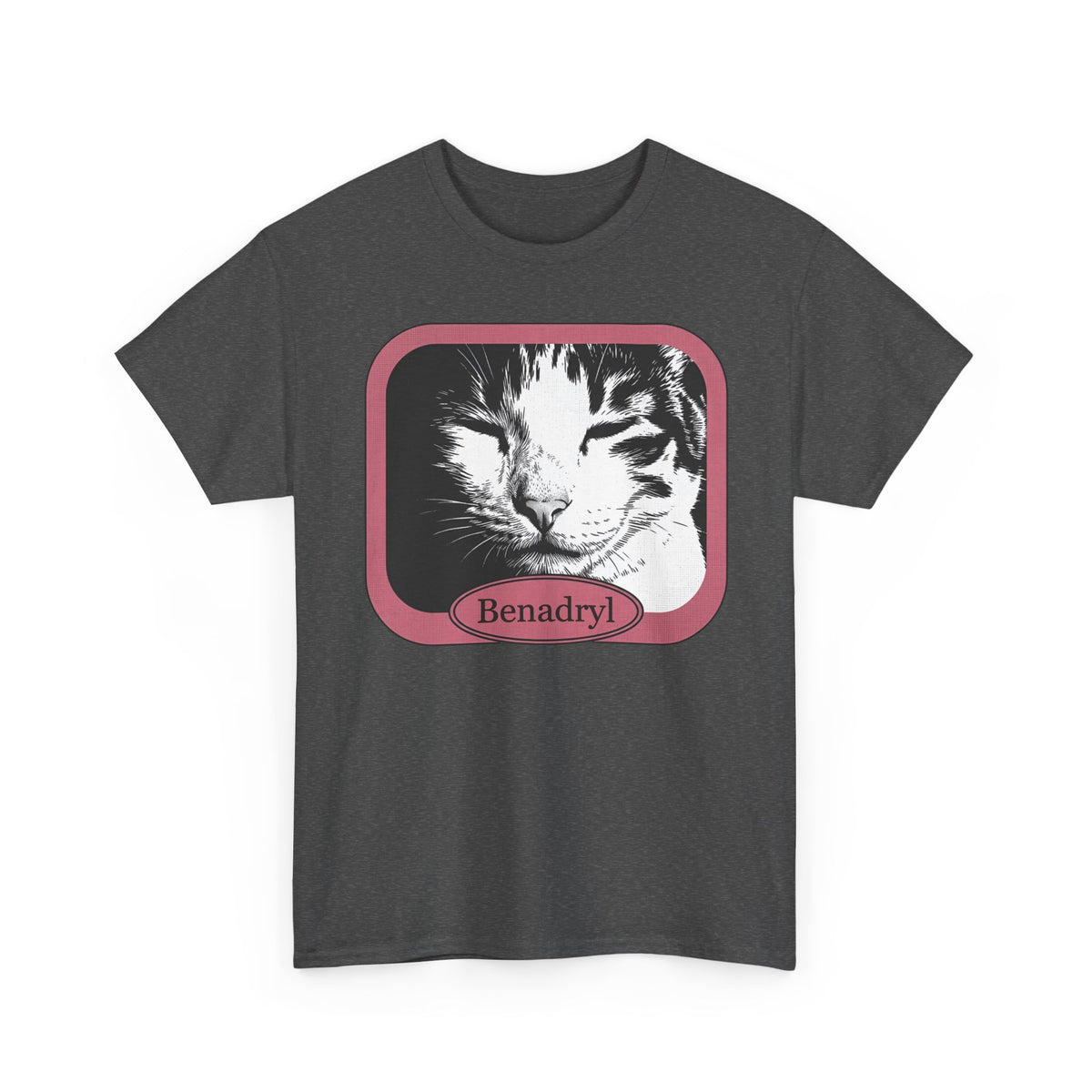 Cat After Benadryl T-Shirt — Funny Groggy Cat Tee