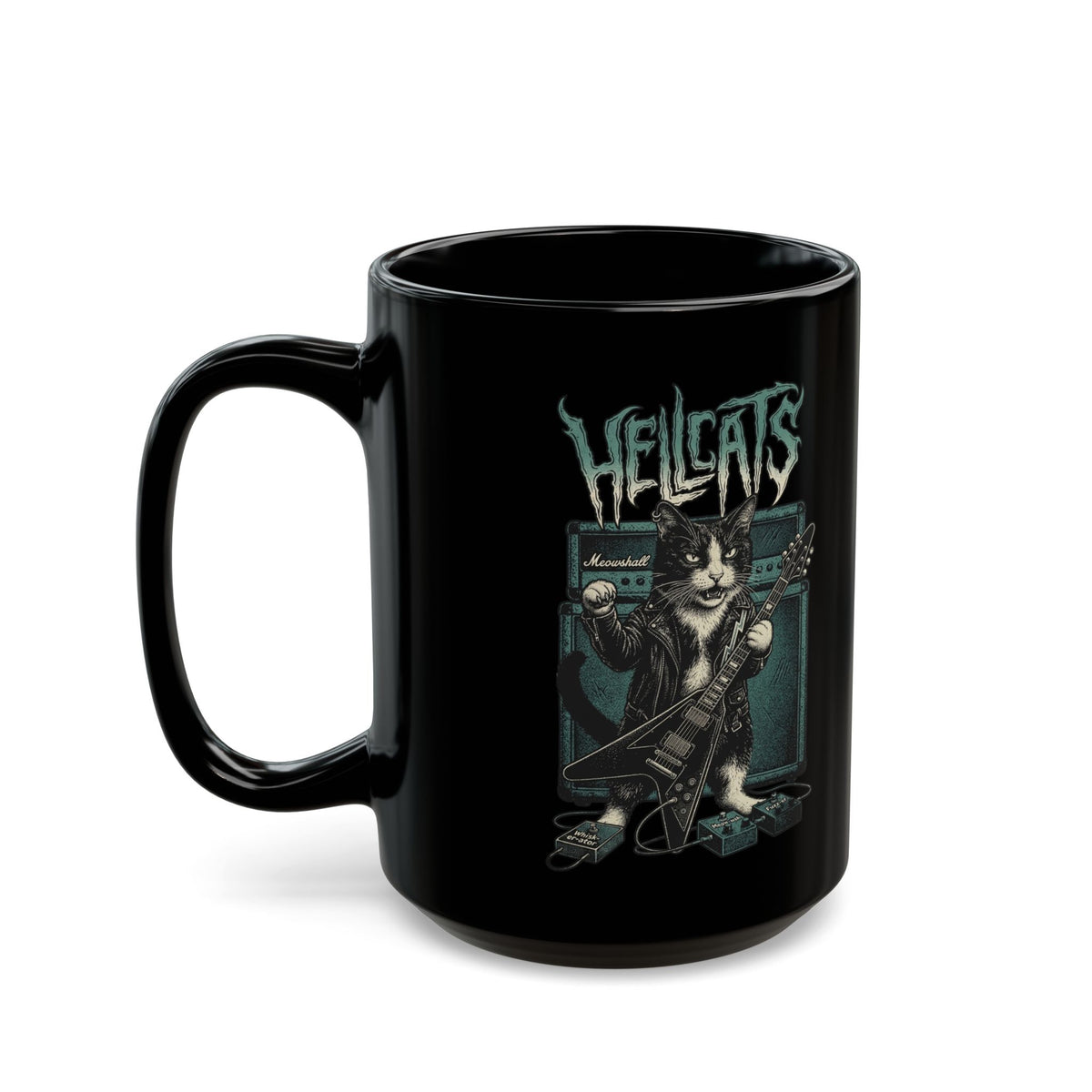 Hellcats Cat Rock Black Mug