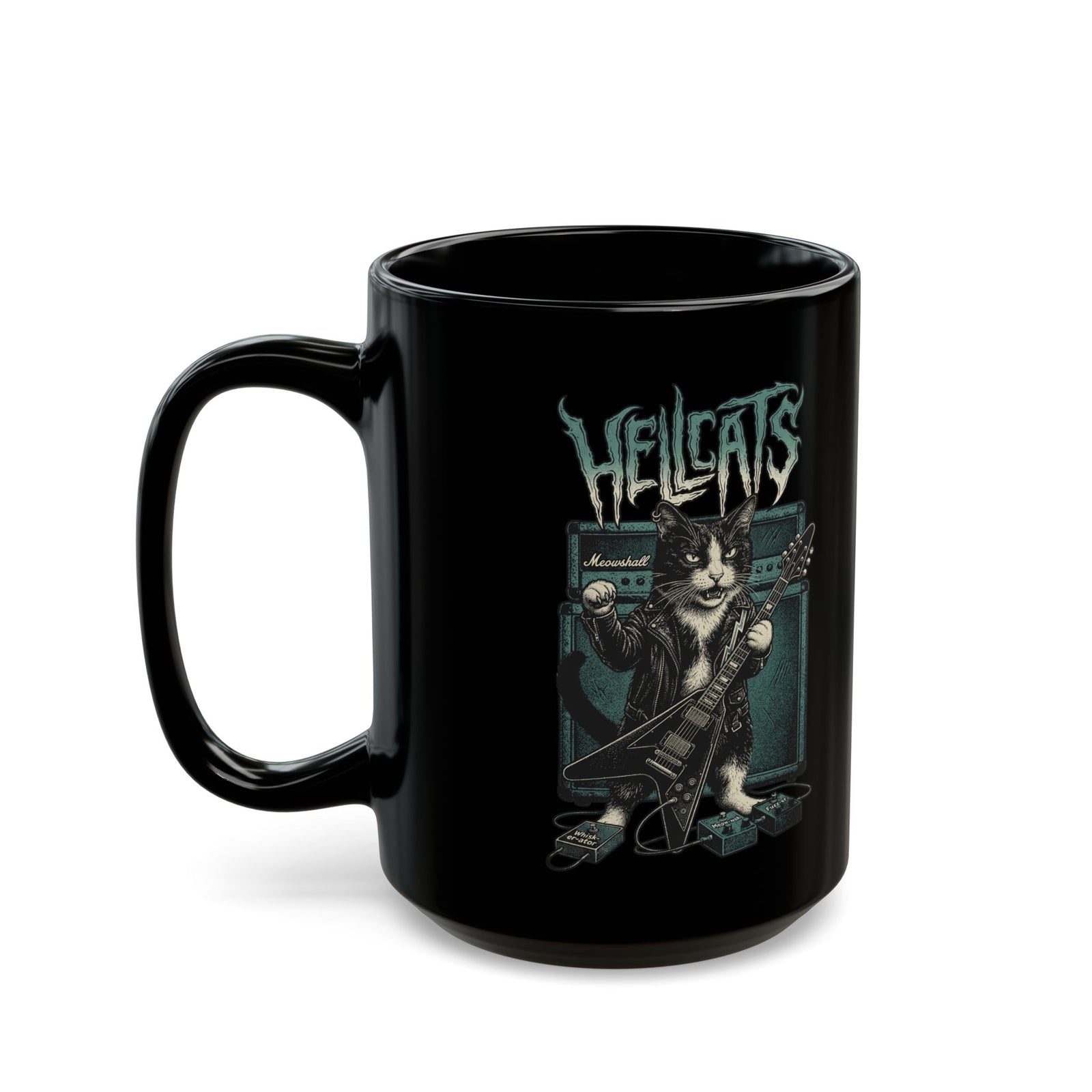 Hellcats Cat Rock Black Mug