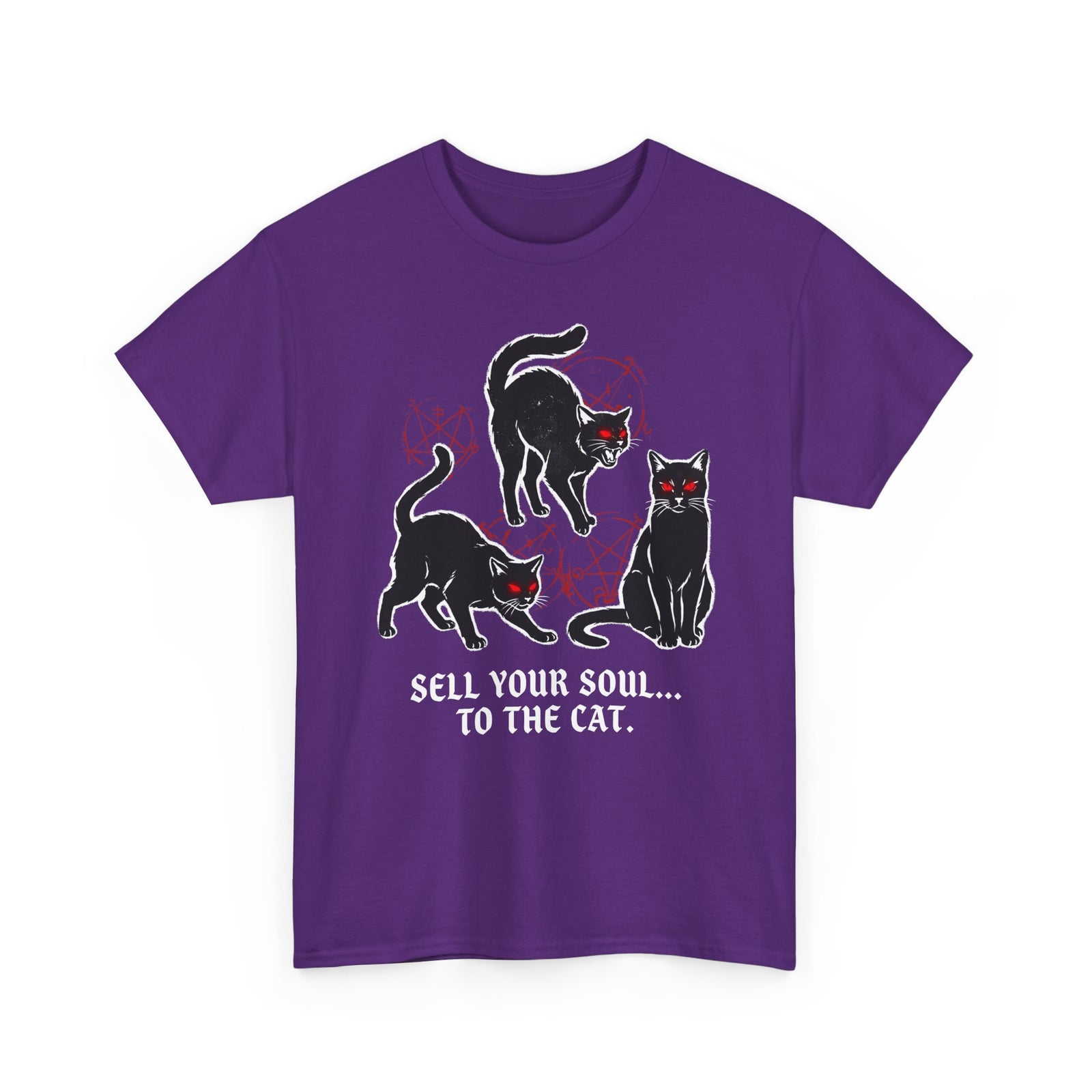 Sell Your Soul To The Cat T-Shirt — Funny Cat Lover Tee