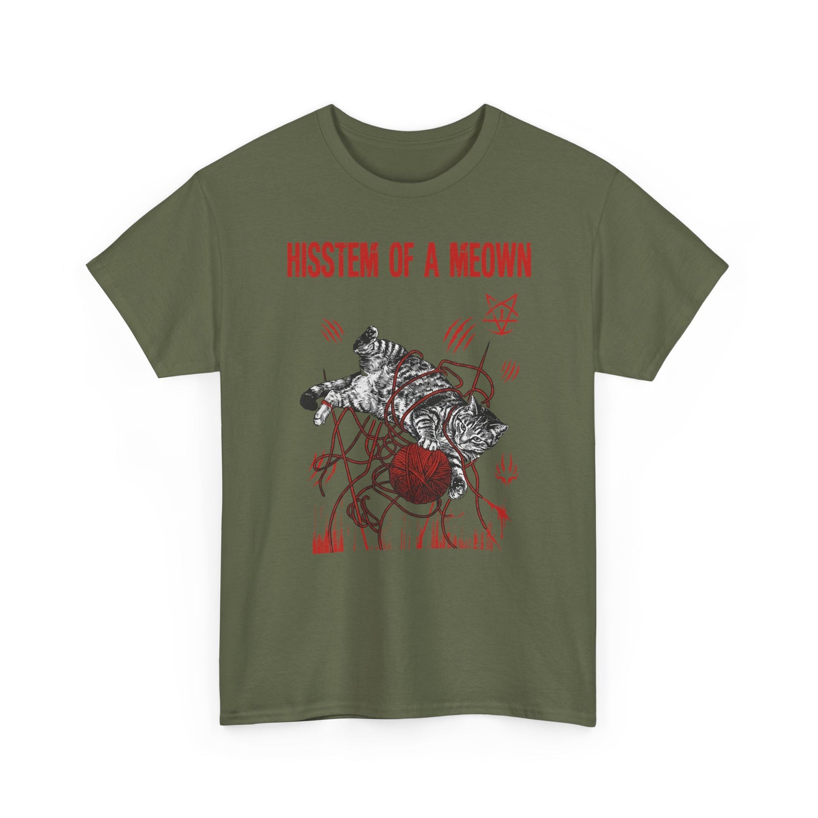 Hissten Of A Meown T-Shirt — Funny Cat Pun Tee