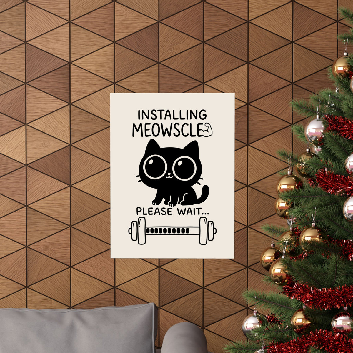 Installing Meowscles Poster