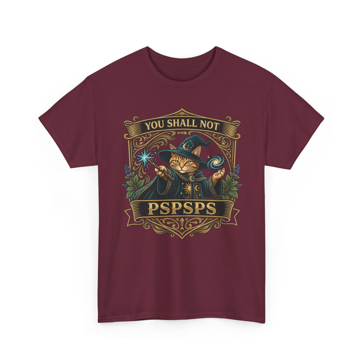 You Shall Not Pspsps Cat T-Shirt
