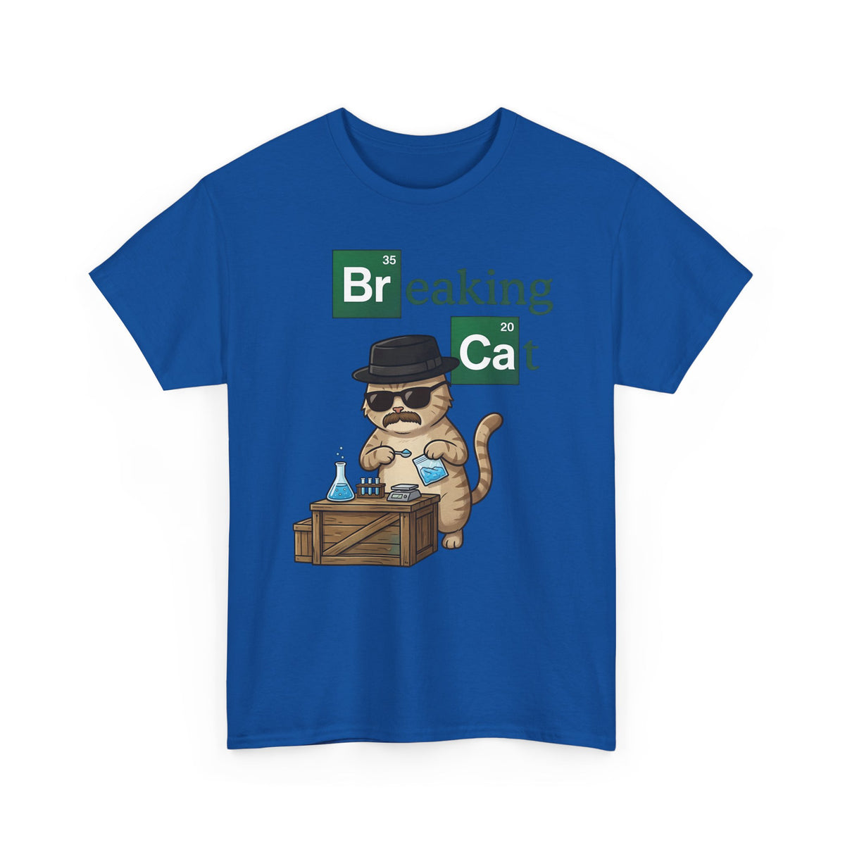 Breaking Cat T-Shirt — Funny Cat Graphic Tee