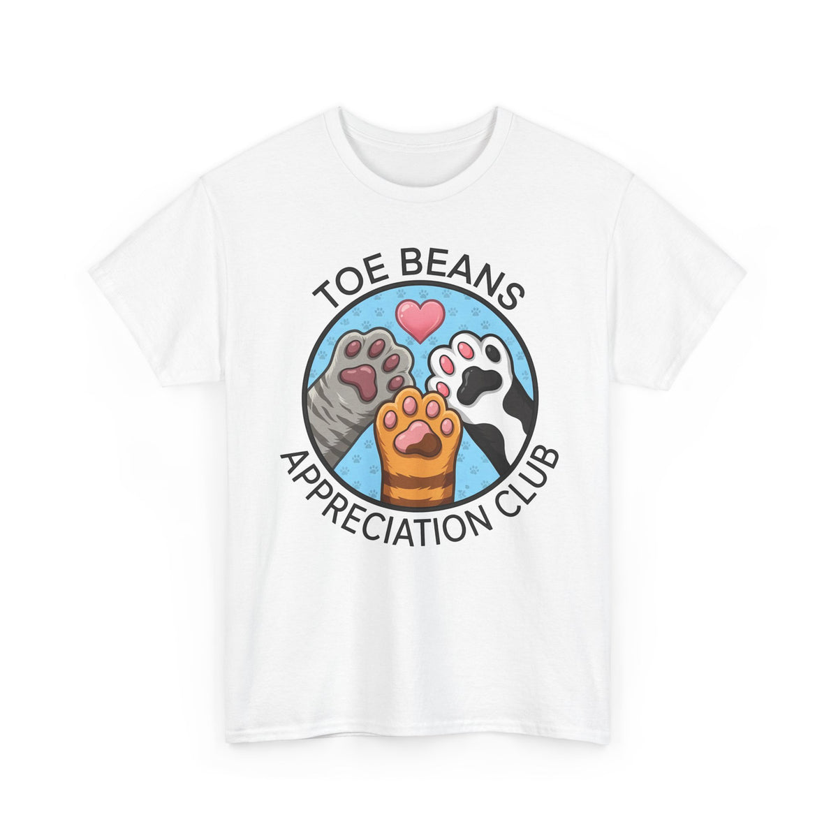 Toe Beans Appreciation Club Cat Lovers T-Shirt