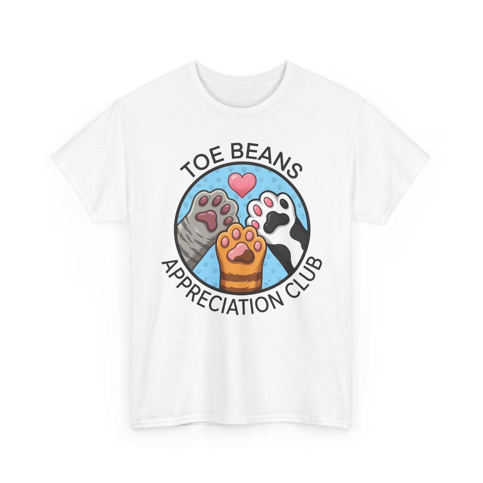 Toe Beans Appreciation Club Cat Lovers T-Shirt