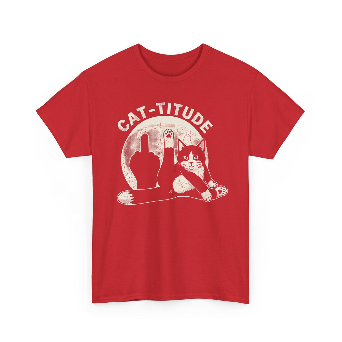 Cattitude T-Shirt — Funny Cat Attitude Tee