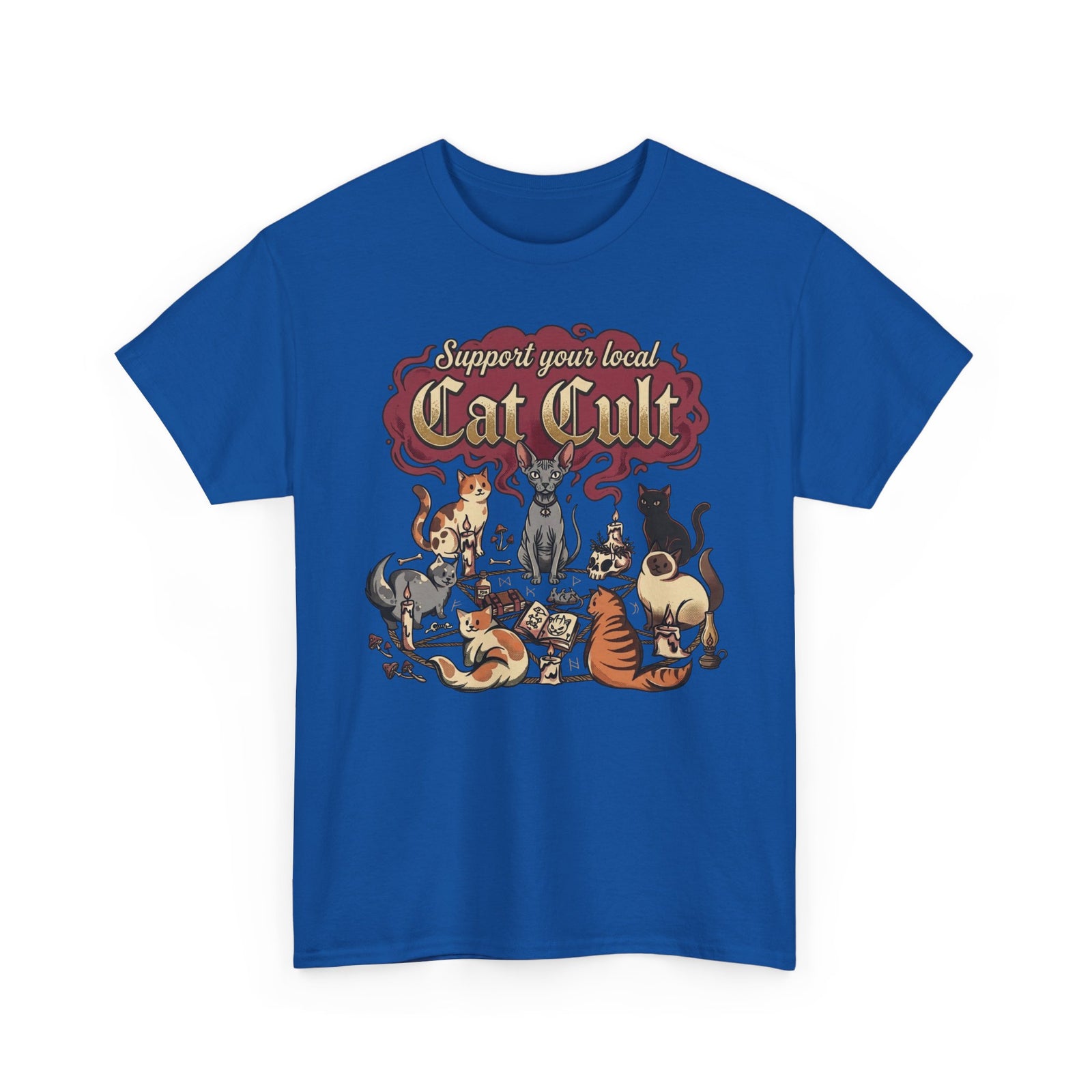 Support Your Local Cat Cult T-Shirt — Funny Cat Lover Tee