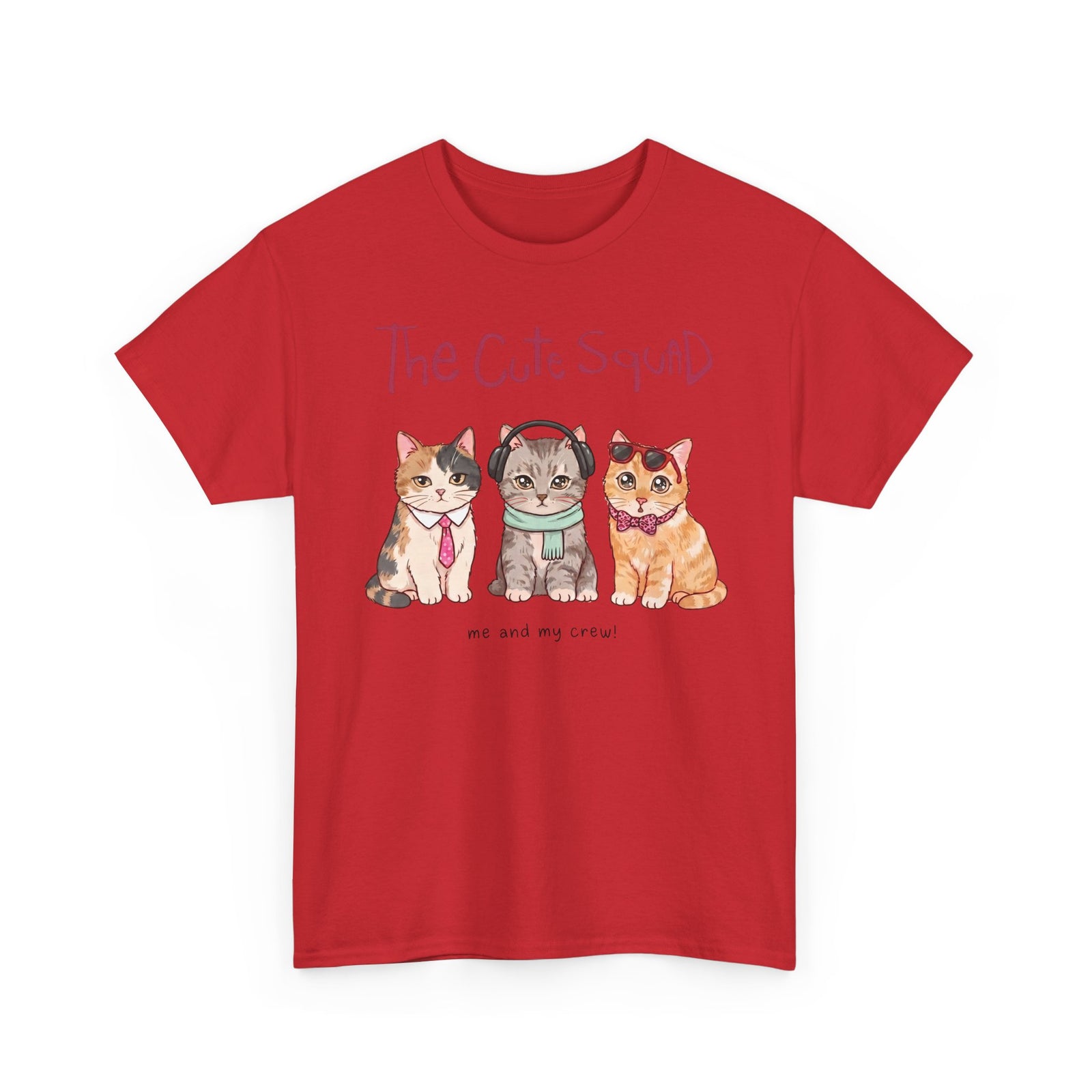 The Cute Squad Cat T-Shirt — Funny Me and My Crew Kittens Tee